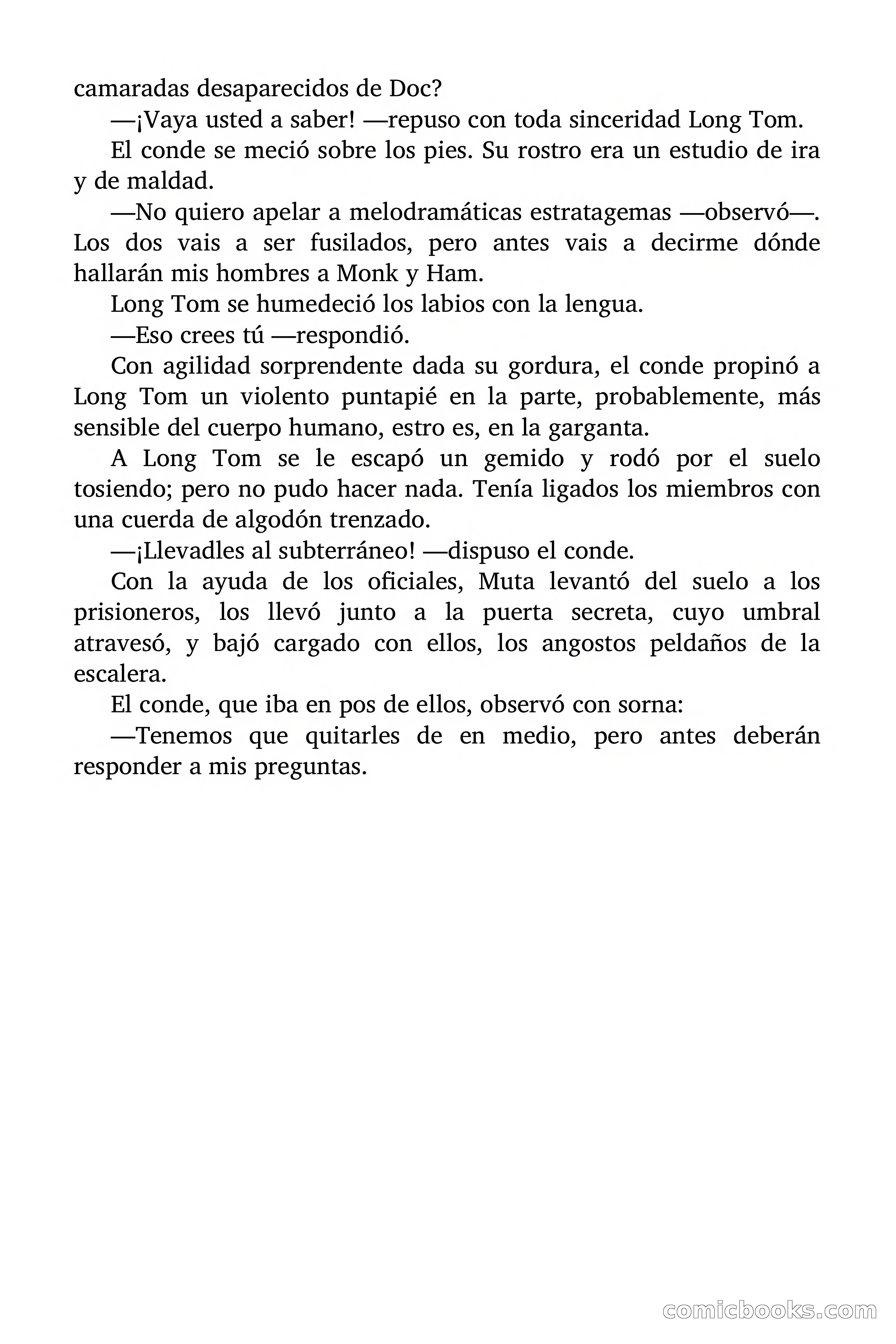 Doc Savage: El terror purpúreo — page 136 of 176