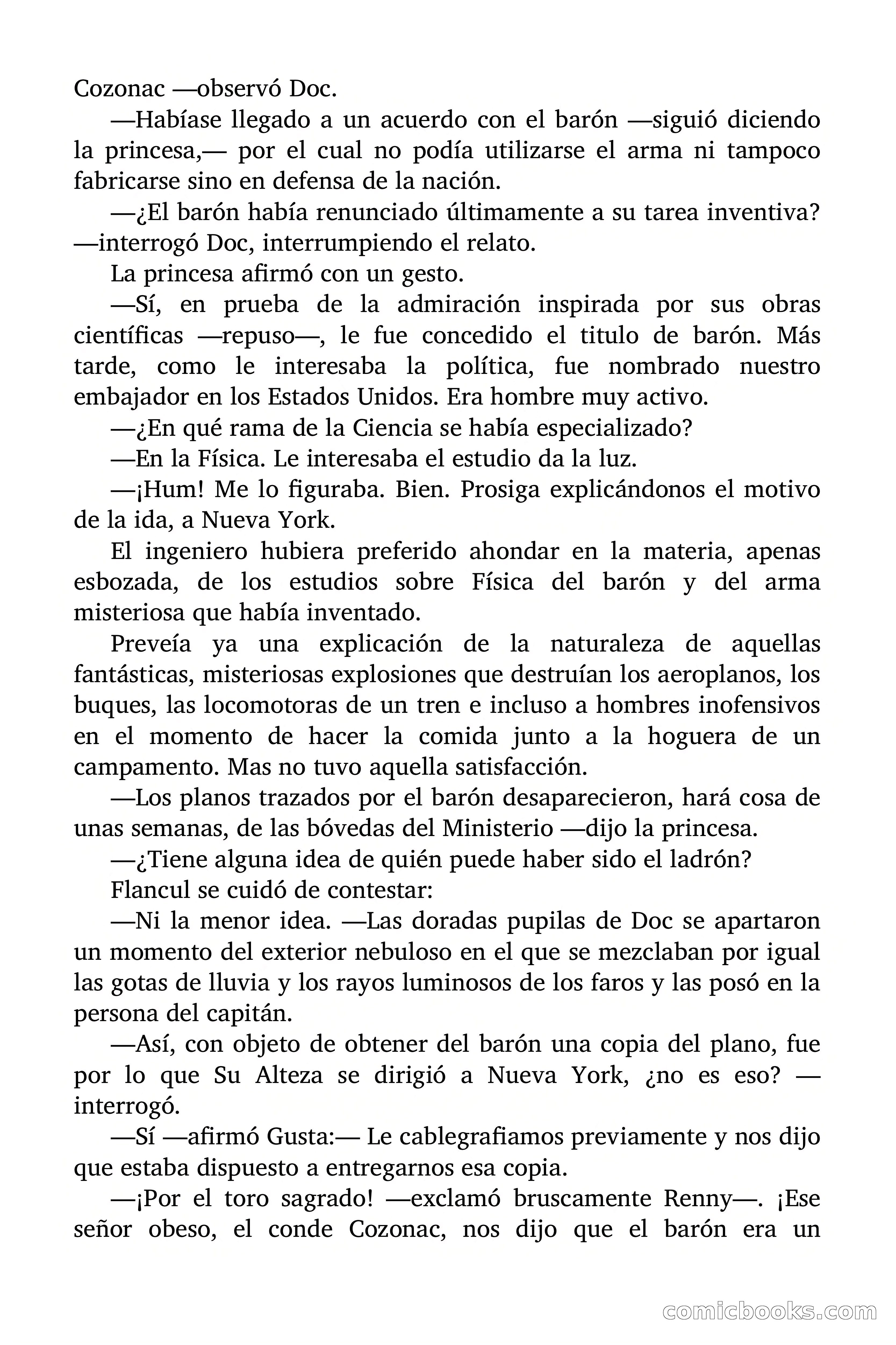 Doc Savage: El terror purpúreo — page 138 of 176