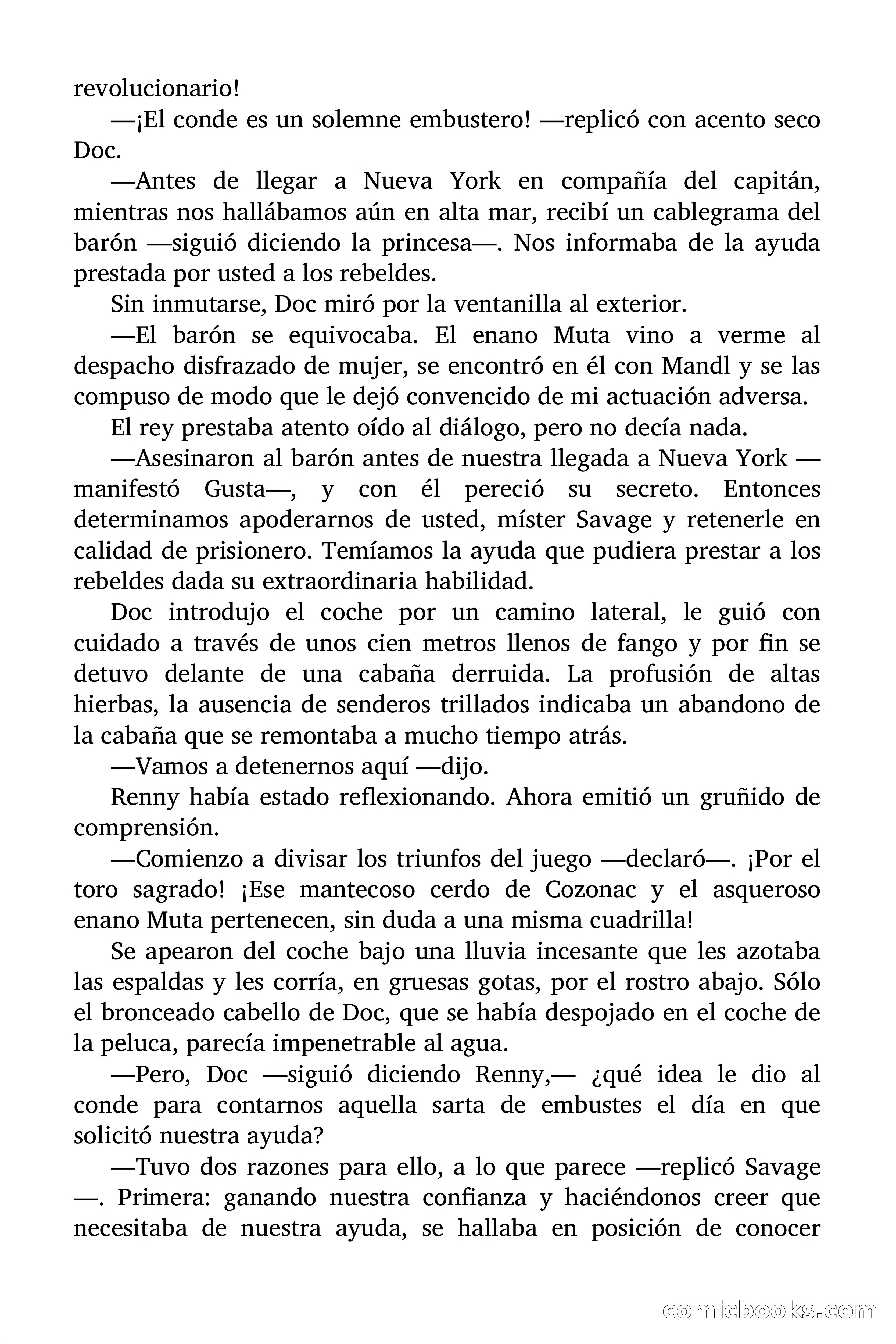 Doc Savage: El terror purpúreo — page 139 of 176