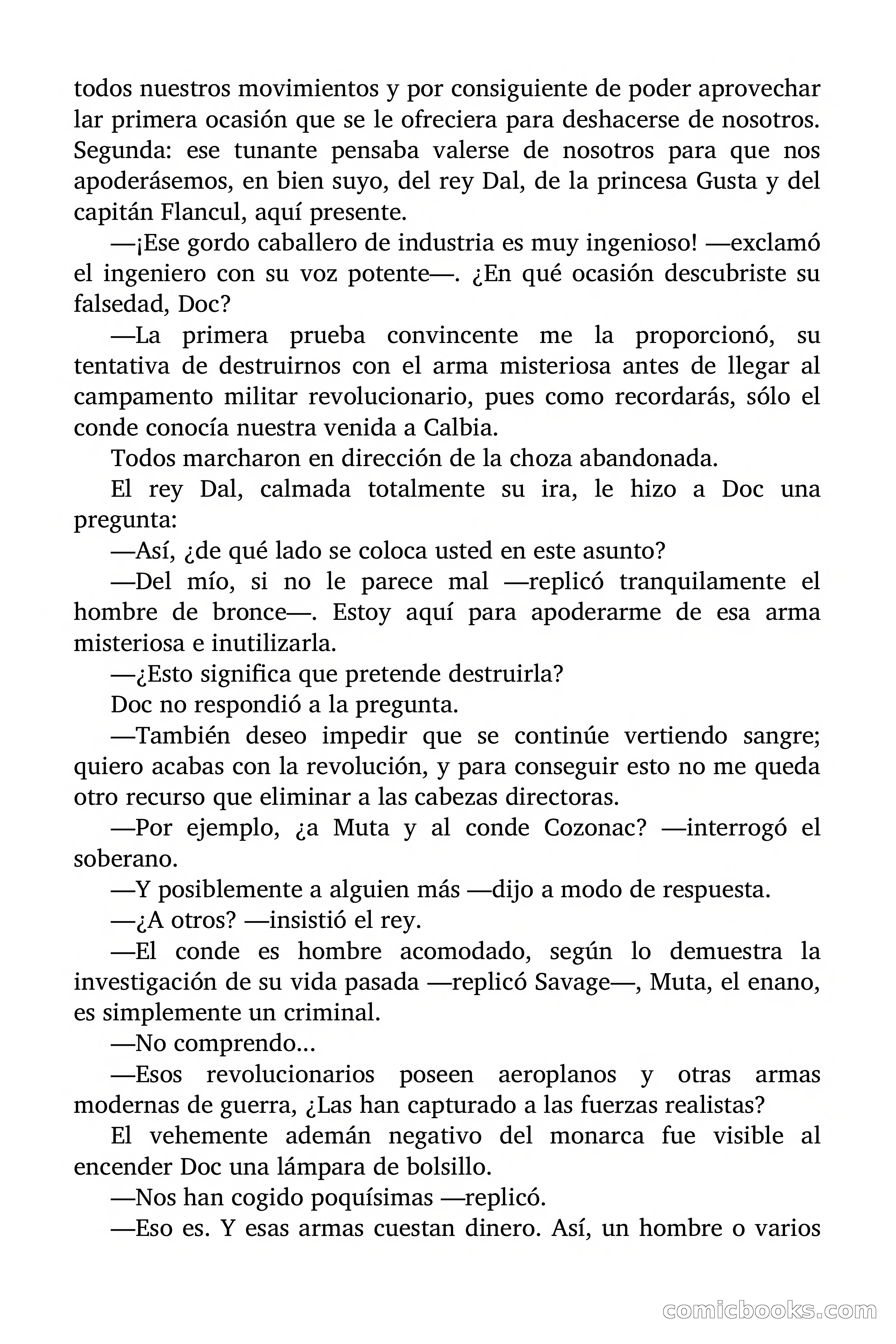Doc Savage: El terror purpúreo — page 140 of 176