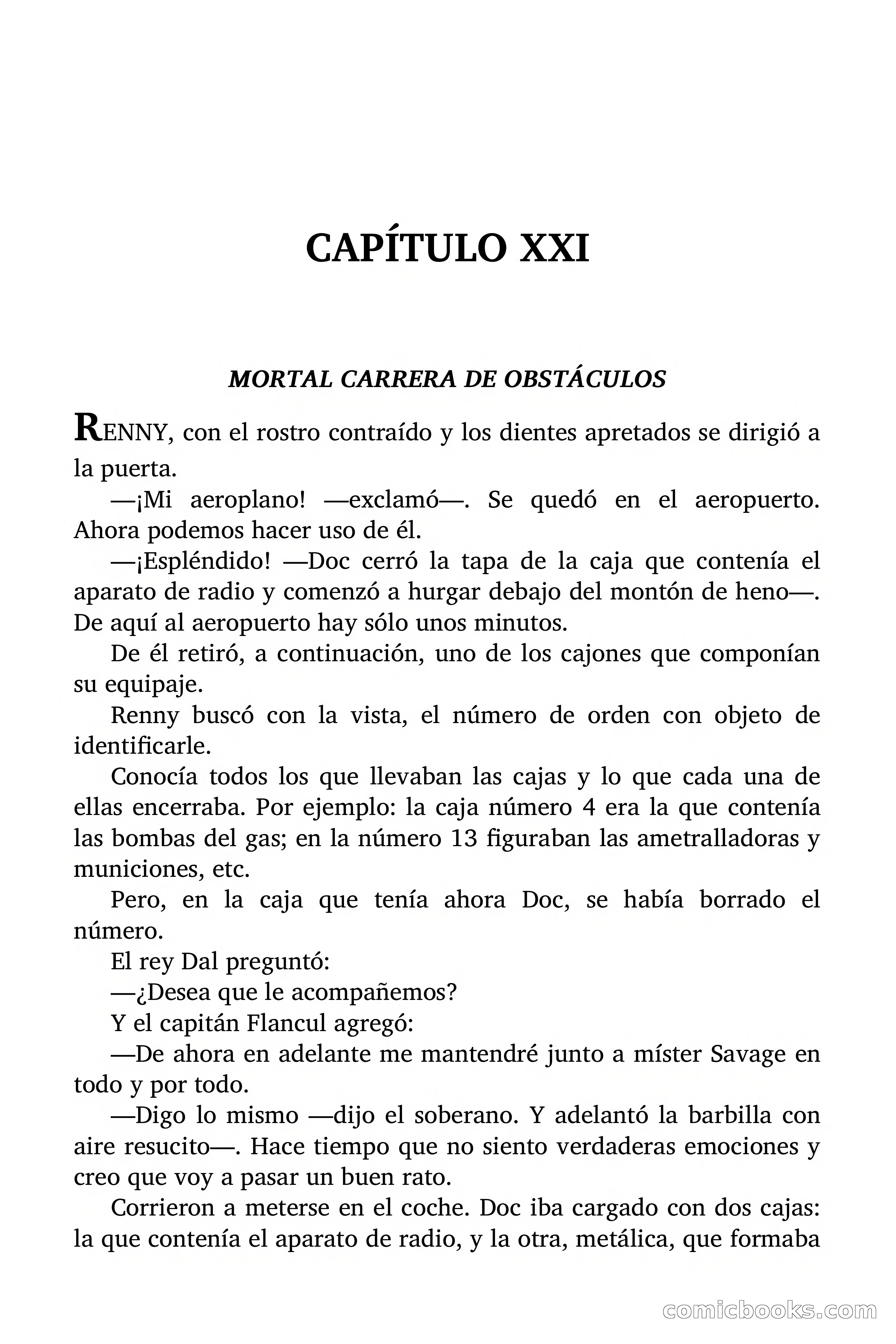 Doc Savage: El terror purpúreo — page 143 of 176