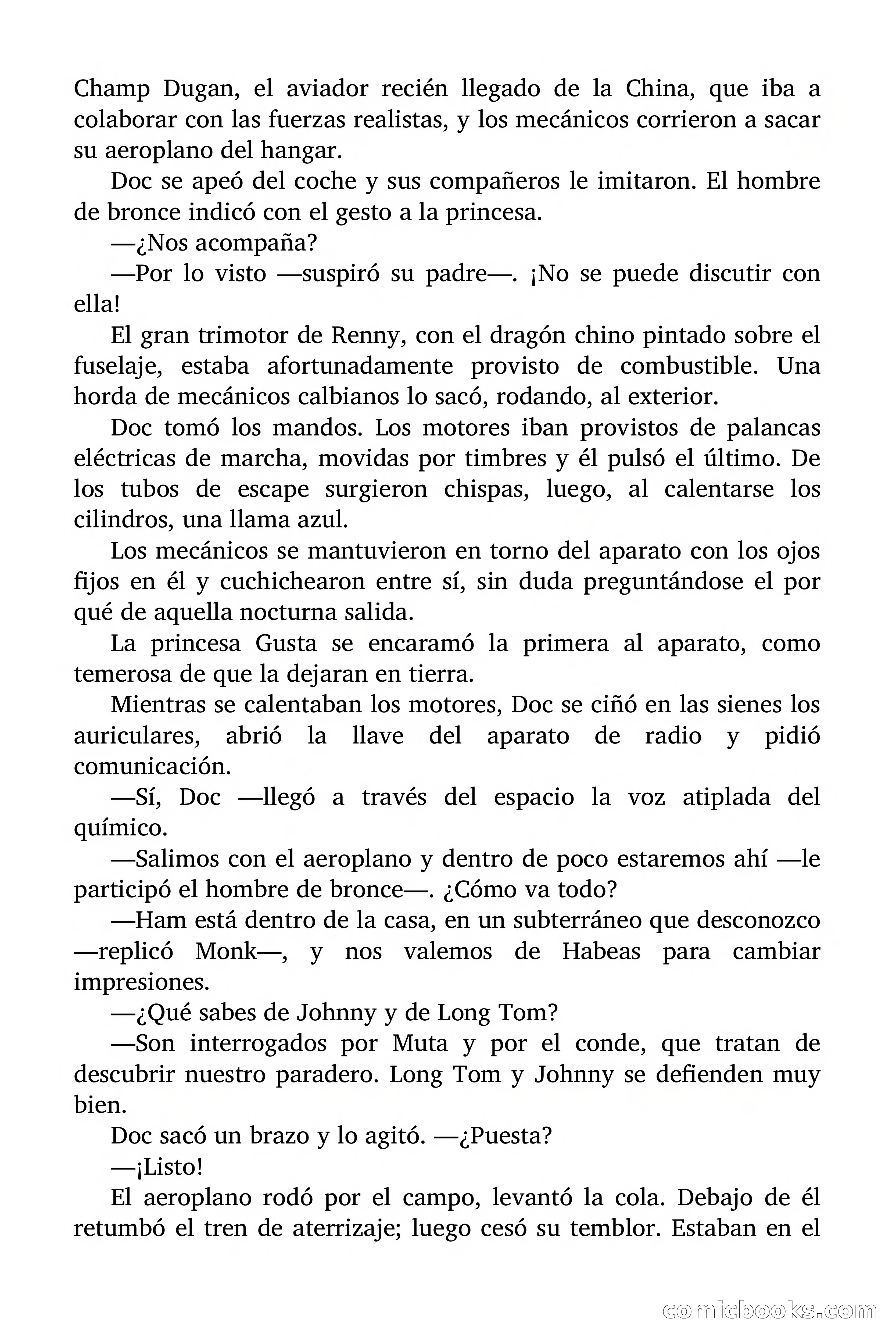 Doc Savage: El terror purpúreo — page 145 of 176
