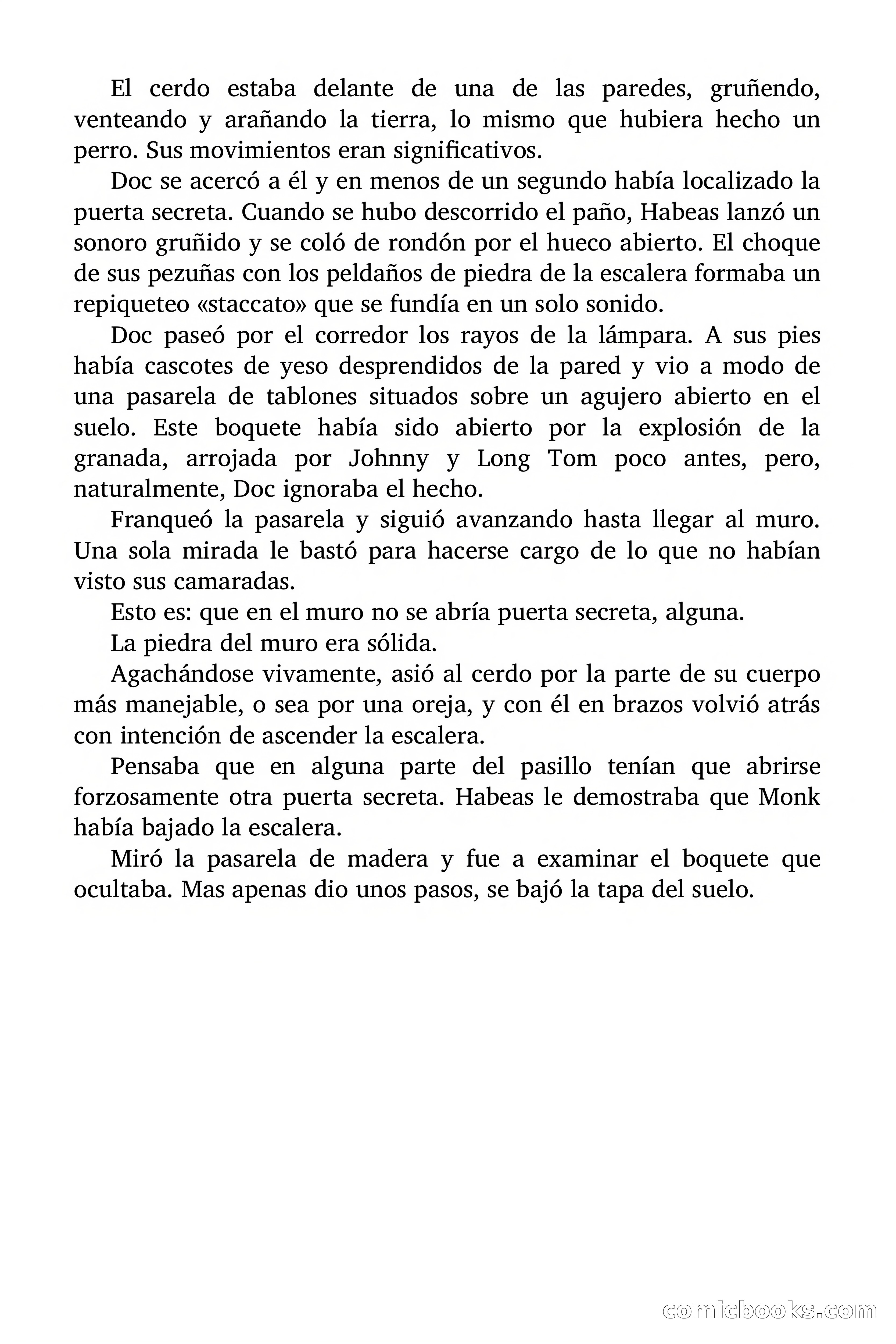 Doc Savage: El terror purpúreo — page 149 of 176