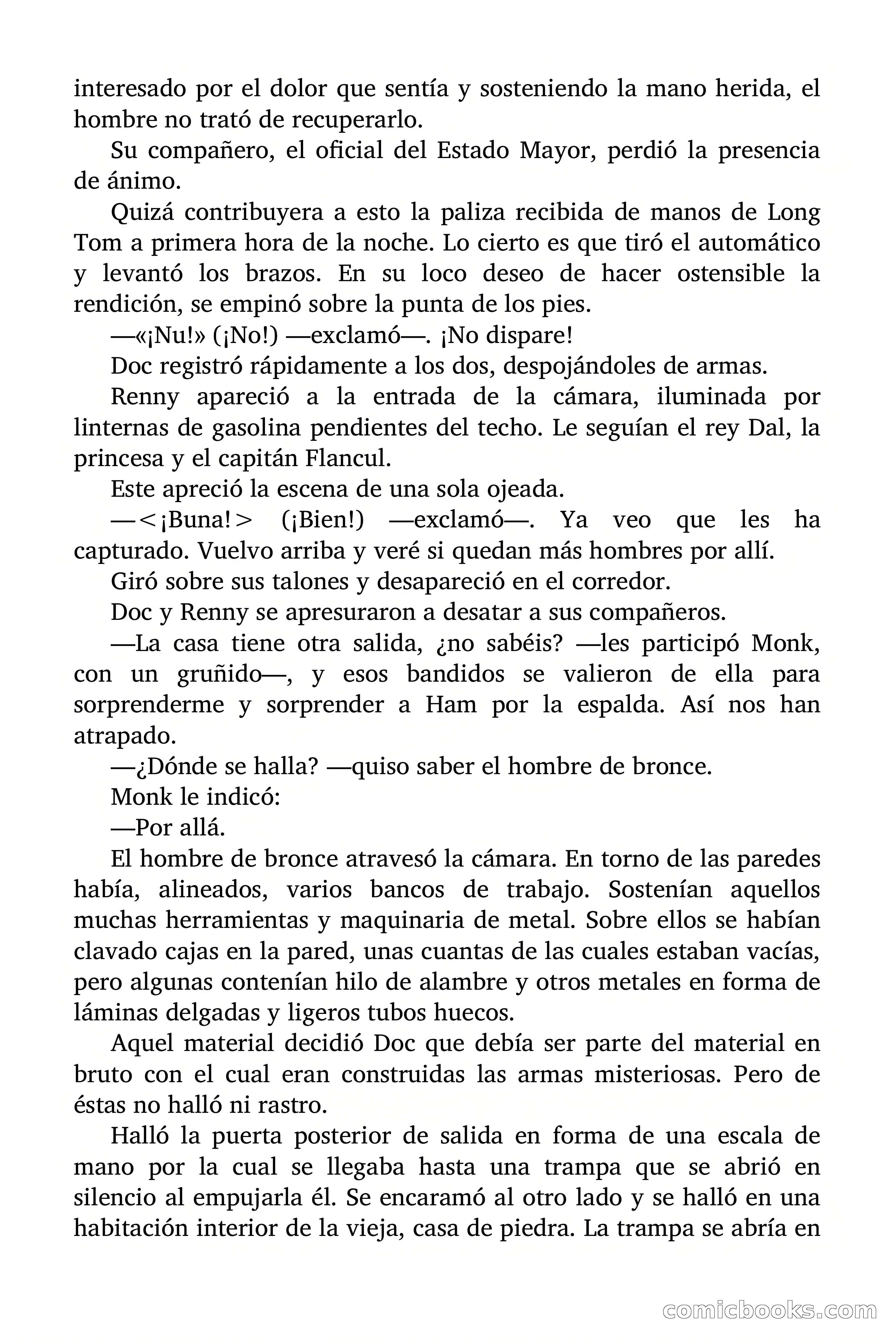 Doc Savage: El terror purpúreo — page 152 of 176