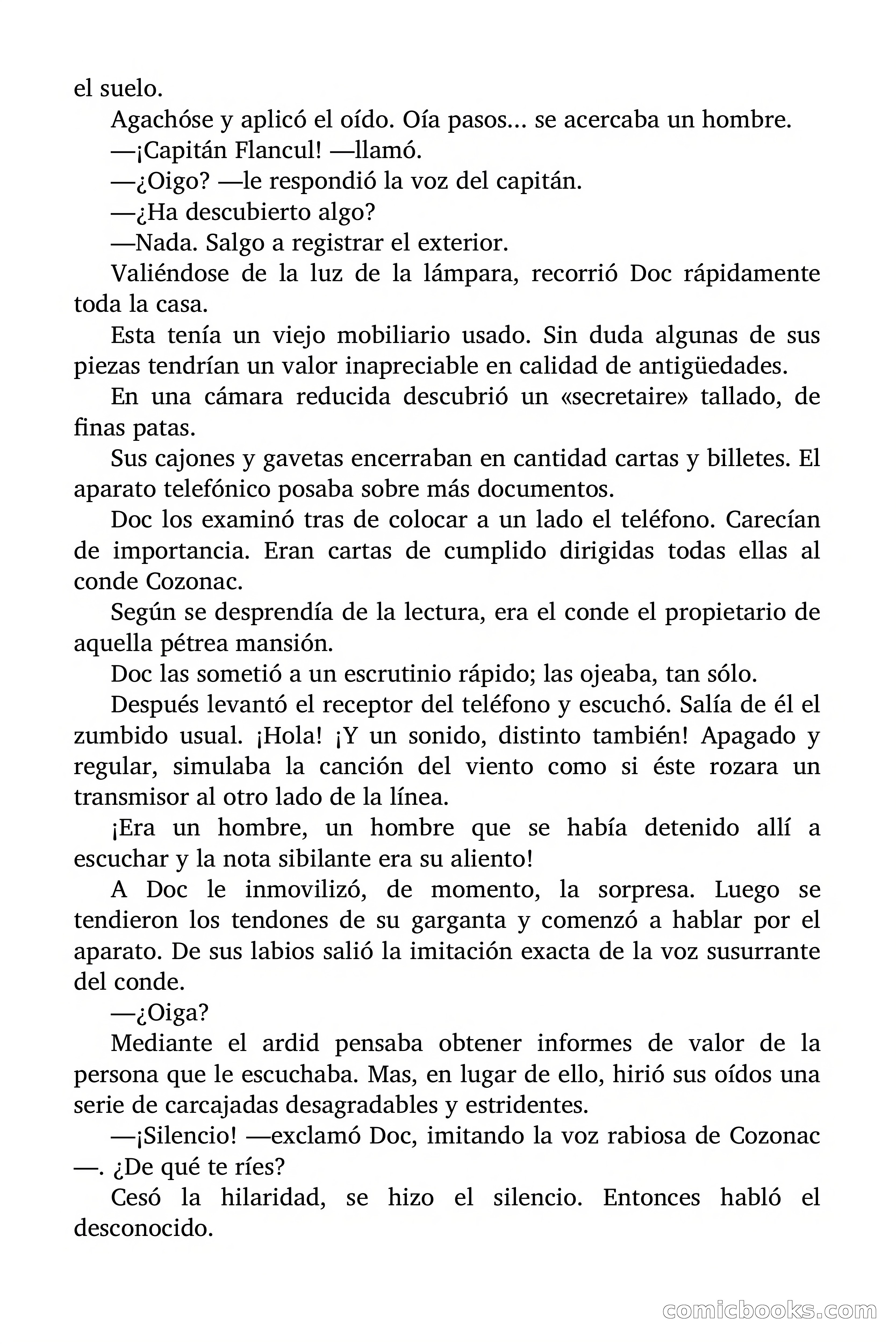Doc Savage: El terror purpúreo — page 153 of 176