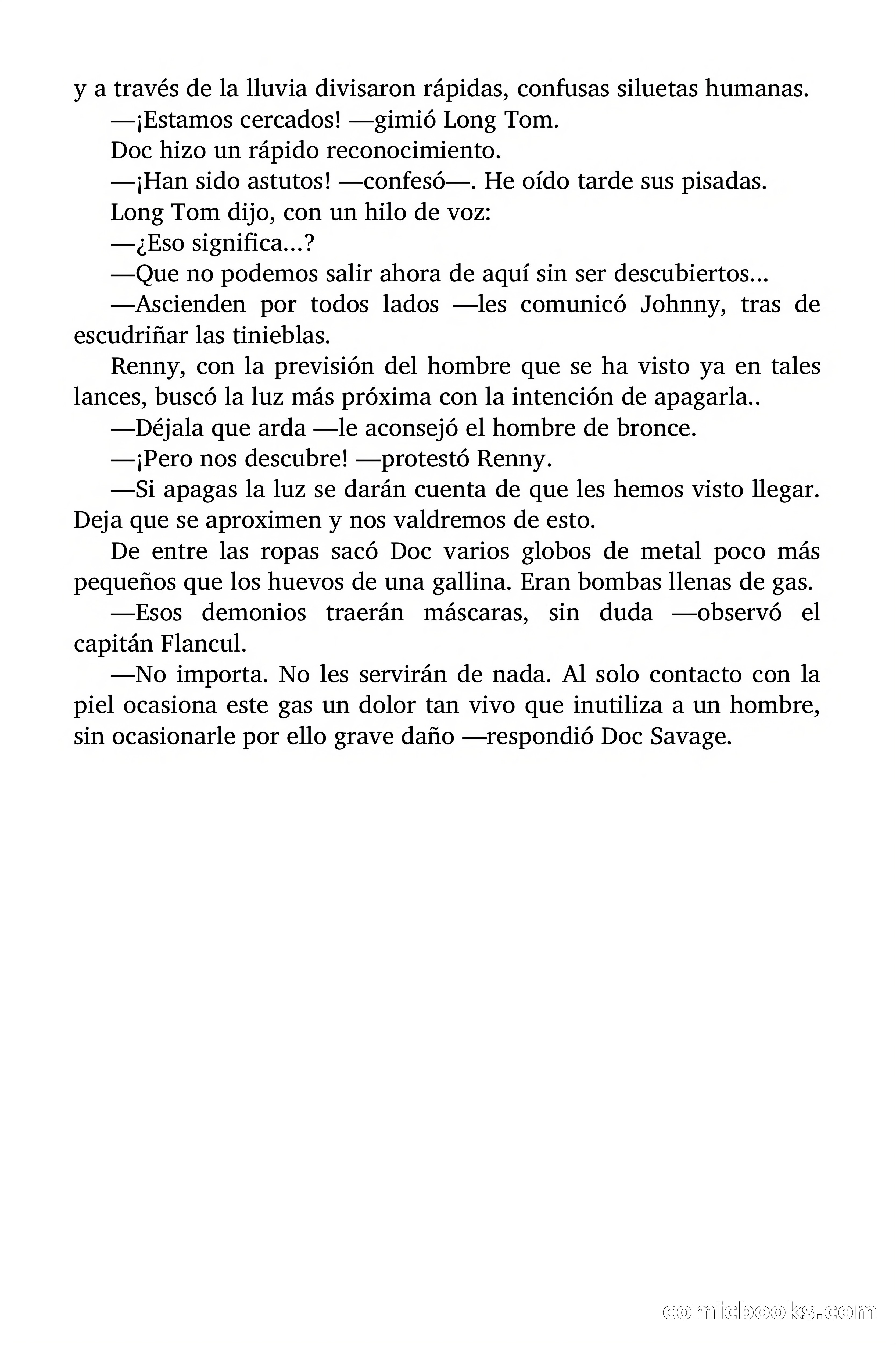 Doc Savage: El terror purpúreo — page 161 of 176