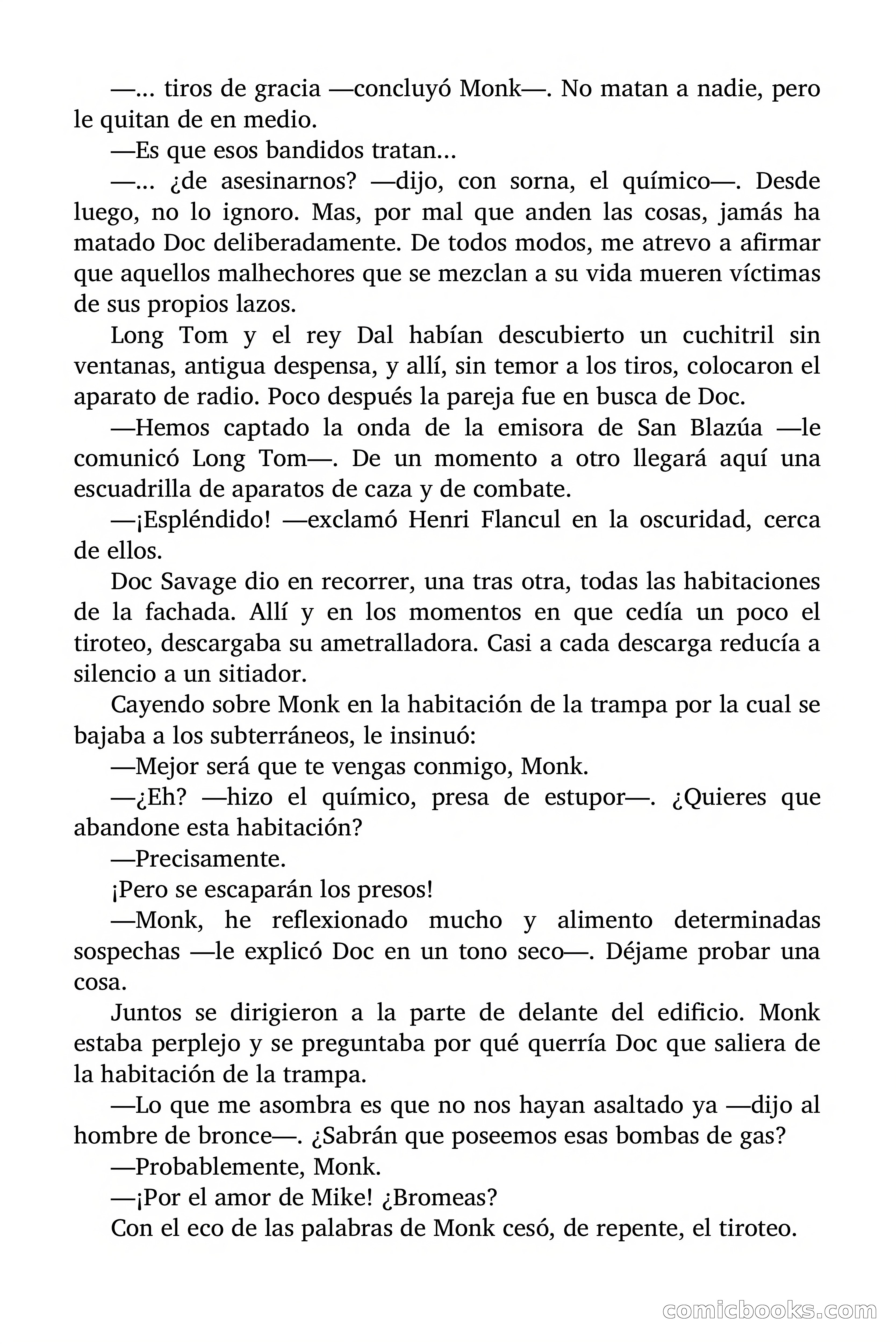 Doc Savage: El terror purpúreo — page 165 of 176