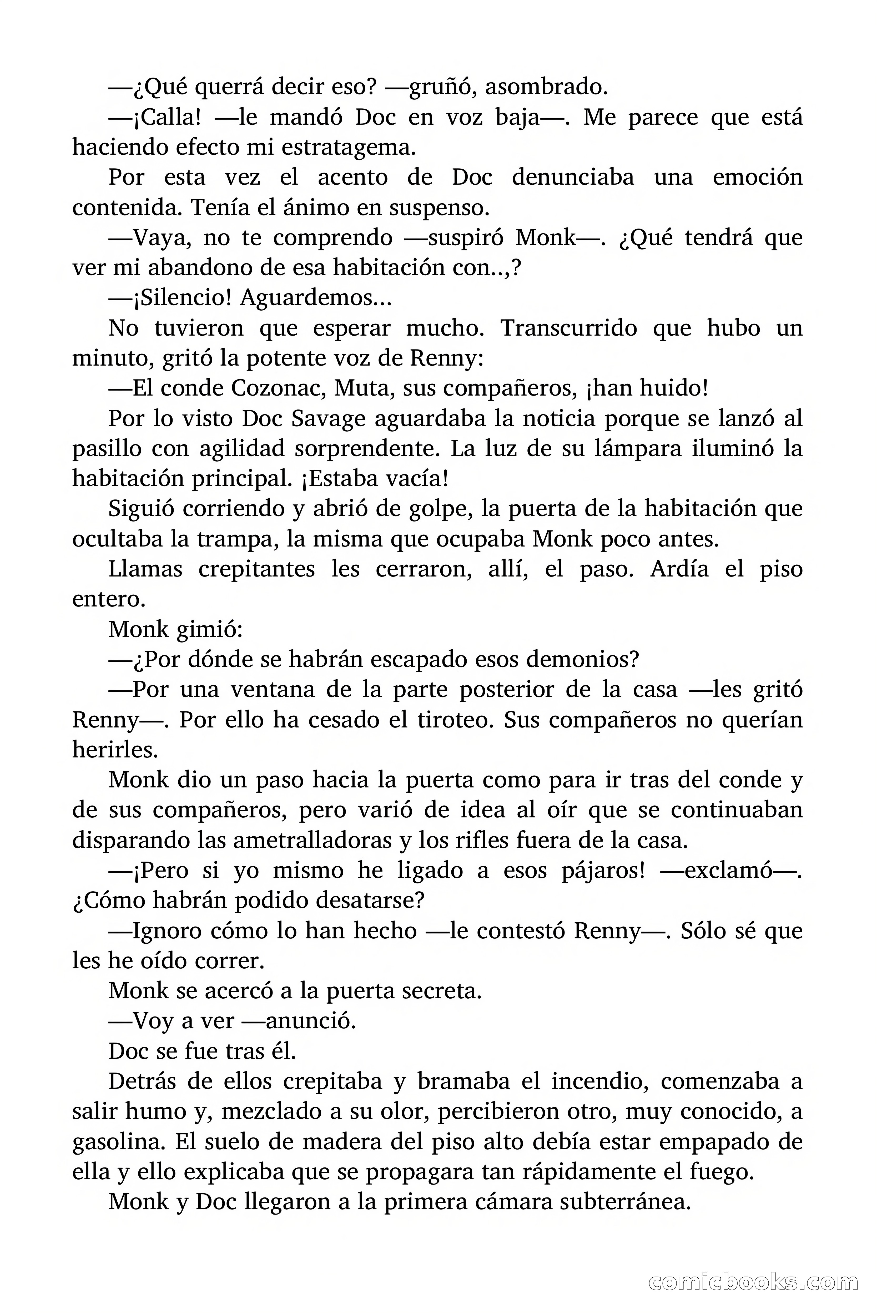 Doc Savage: El terror purpúreo — page 166 of 176