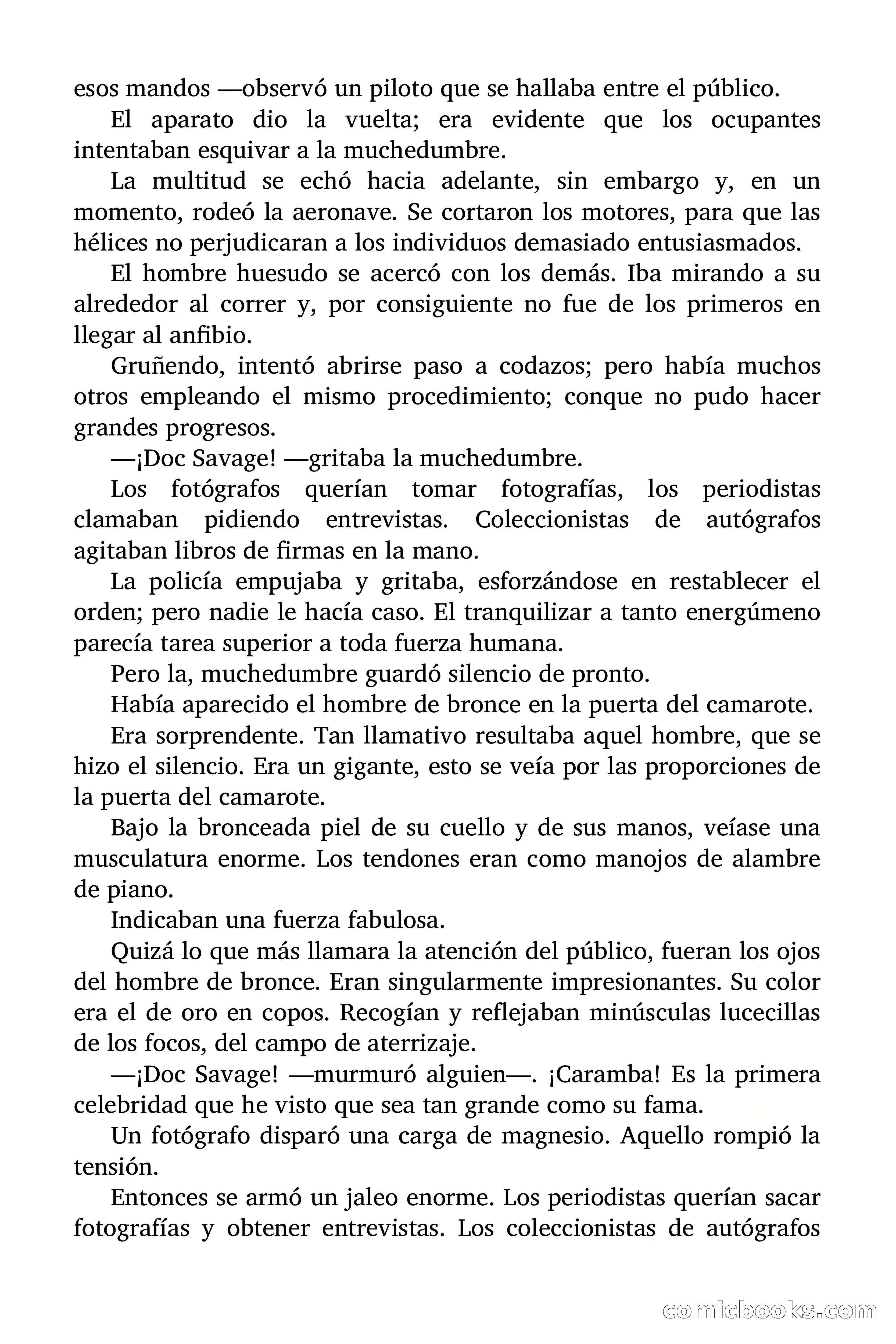 Doc Savage: El hombre de las mil cabezas — page 7 of 179