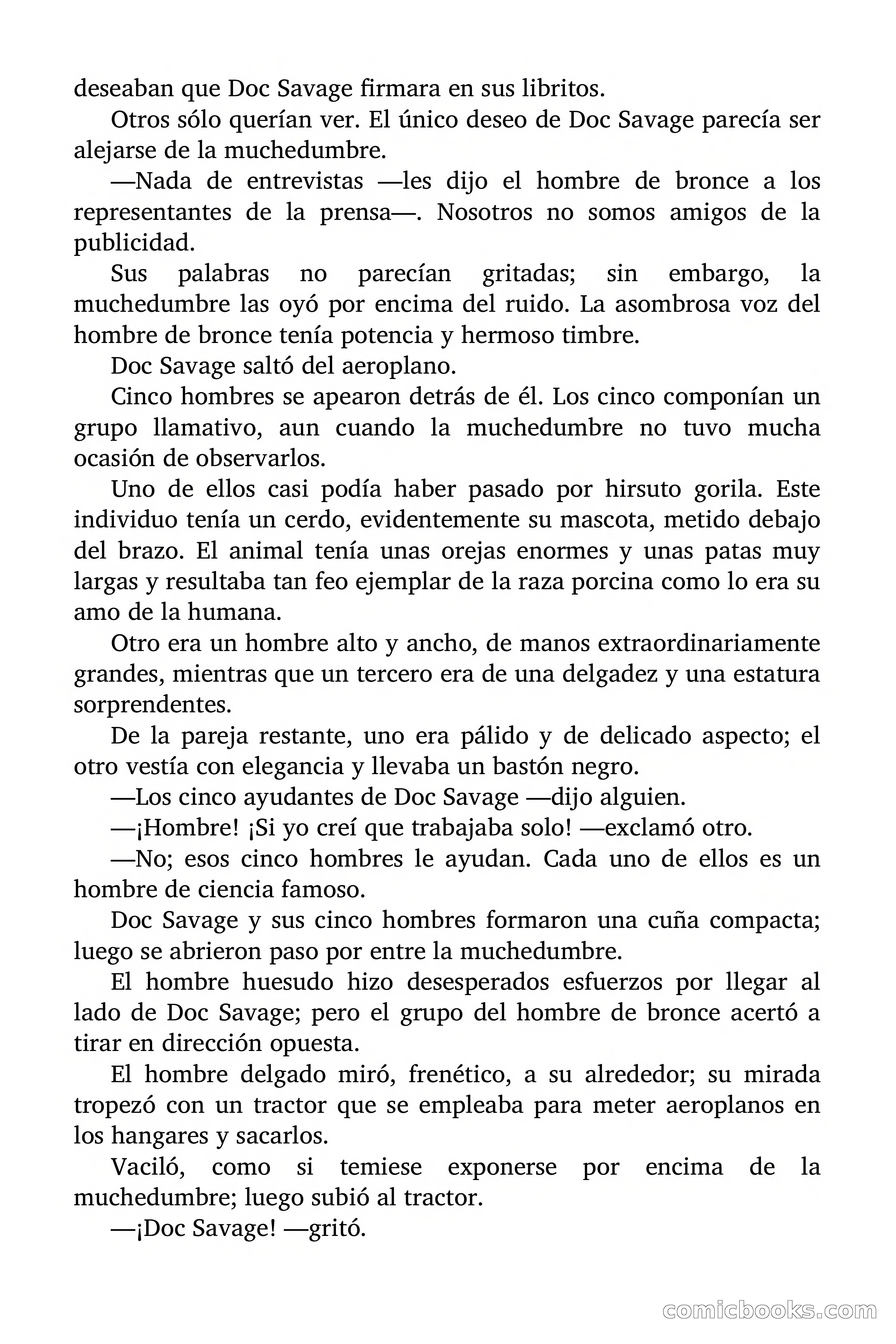 Doc Savage: El hombre de las mil cabezas — page 8 of 179