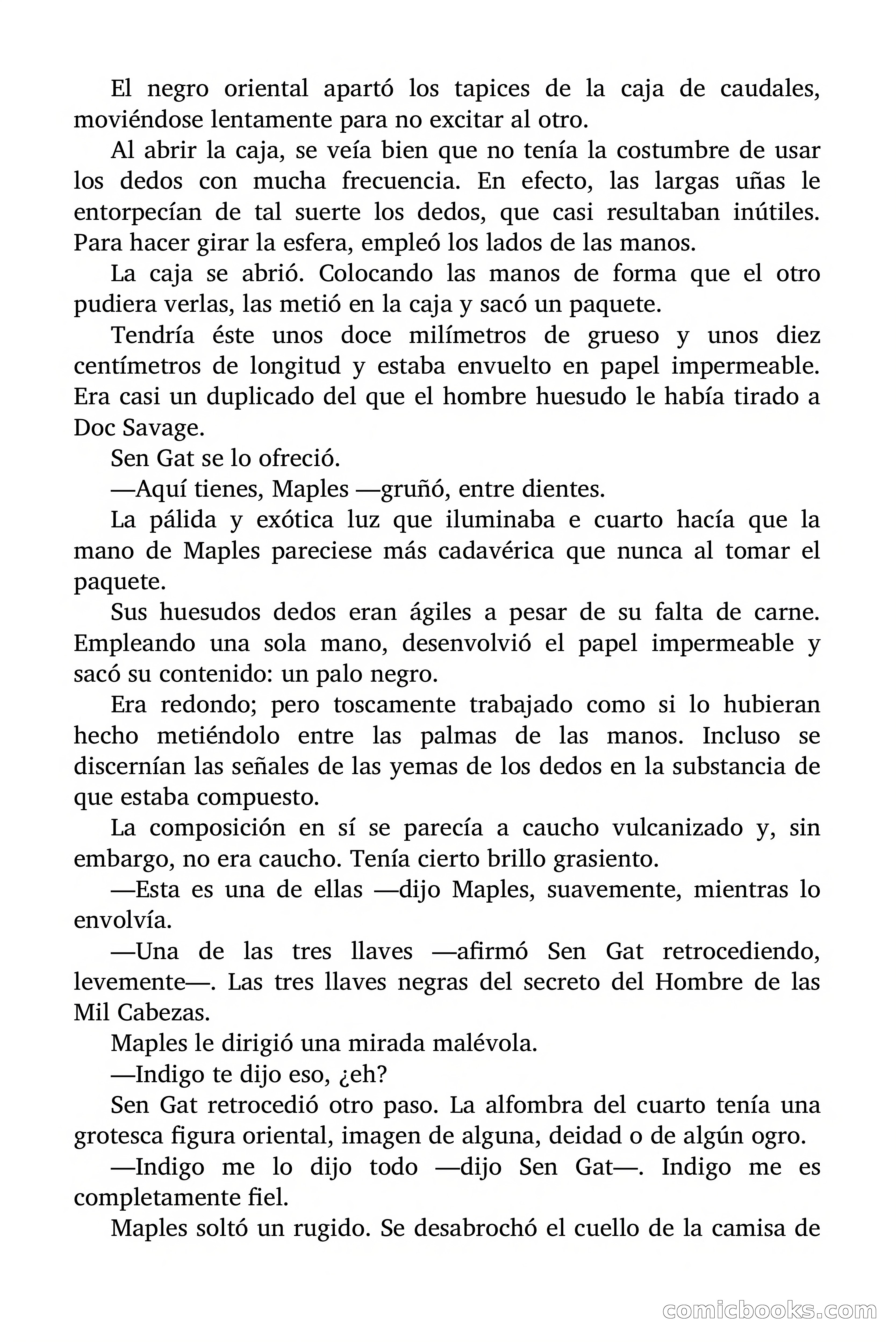 Doc Savage: El hombre de las mil cabezas — page 13 of 179