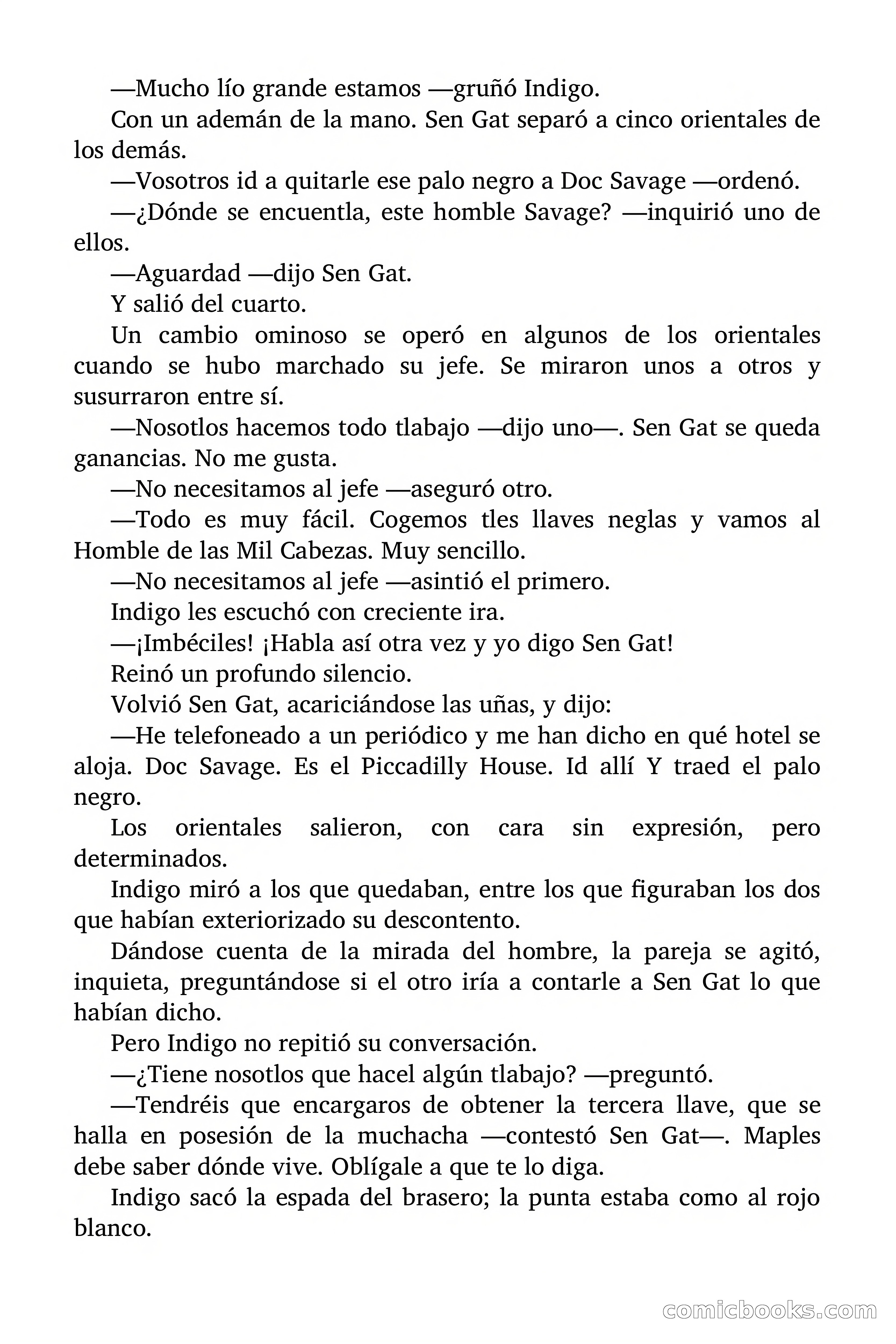 Doc Savage: El hombre de las mil cabezas — page 17 of 179