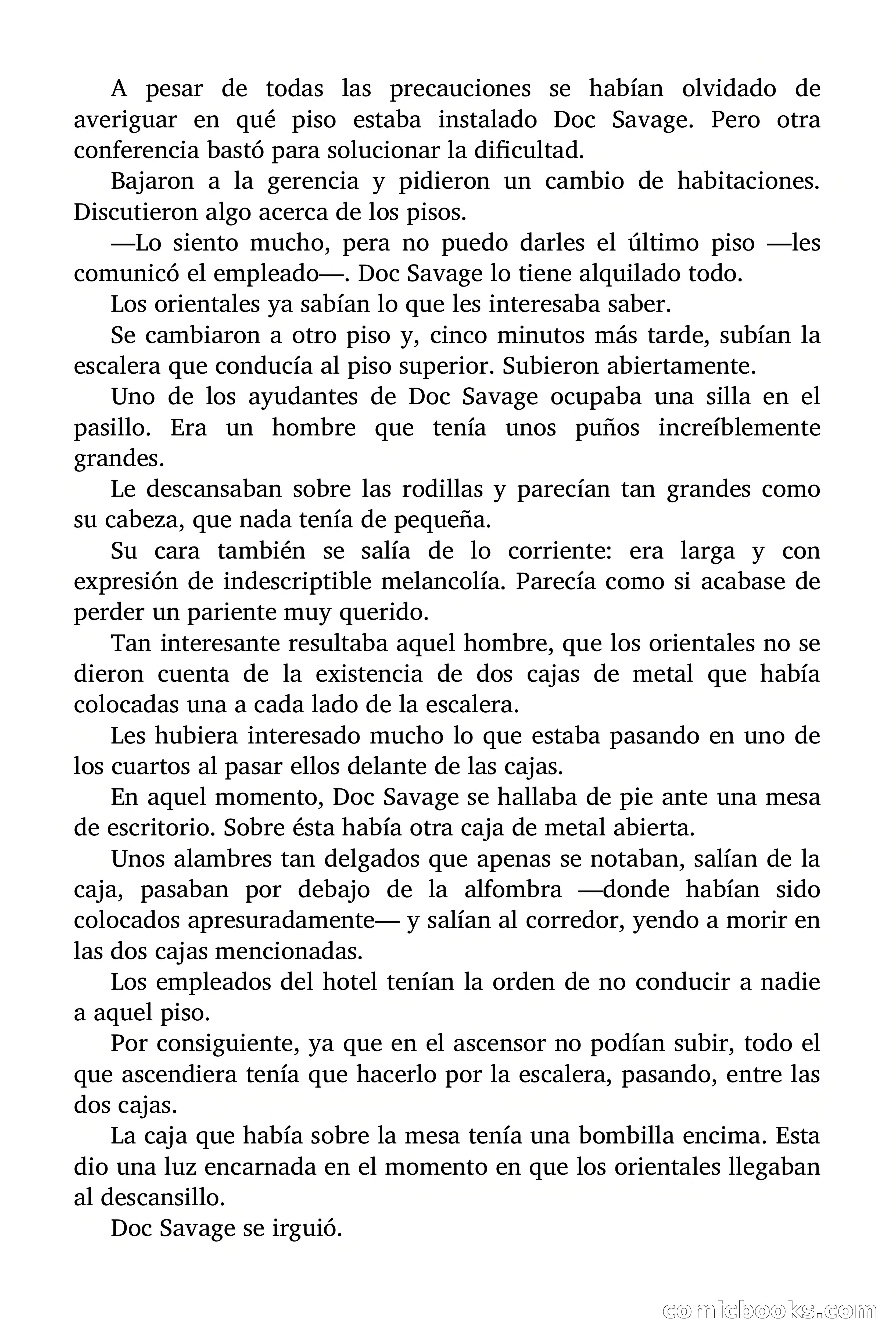 Doc Savage: El hombre de las mil cabezas — page 20 of 179