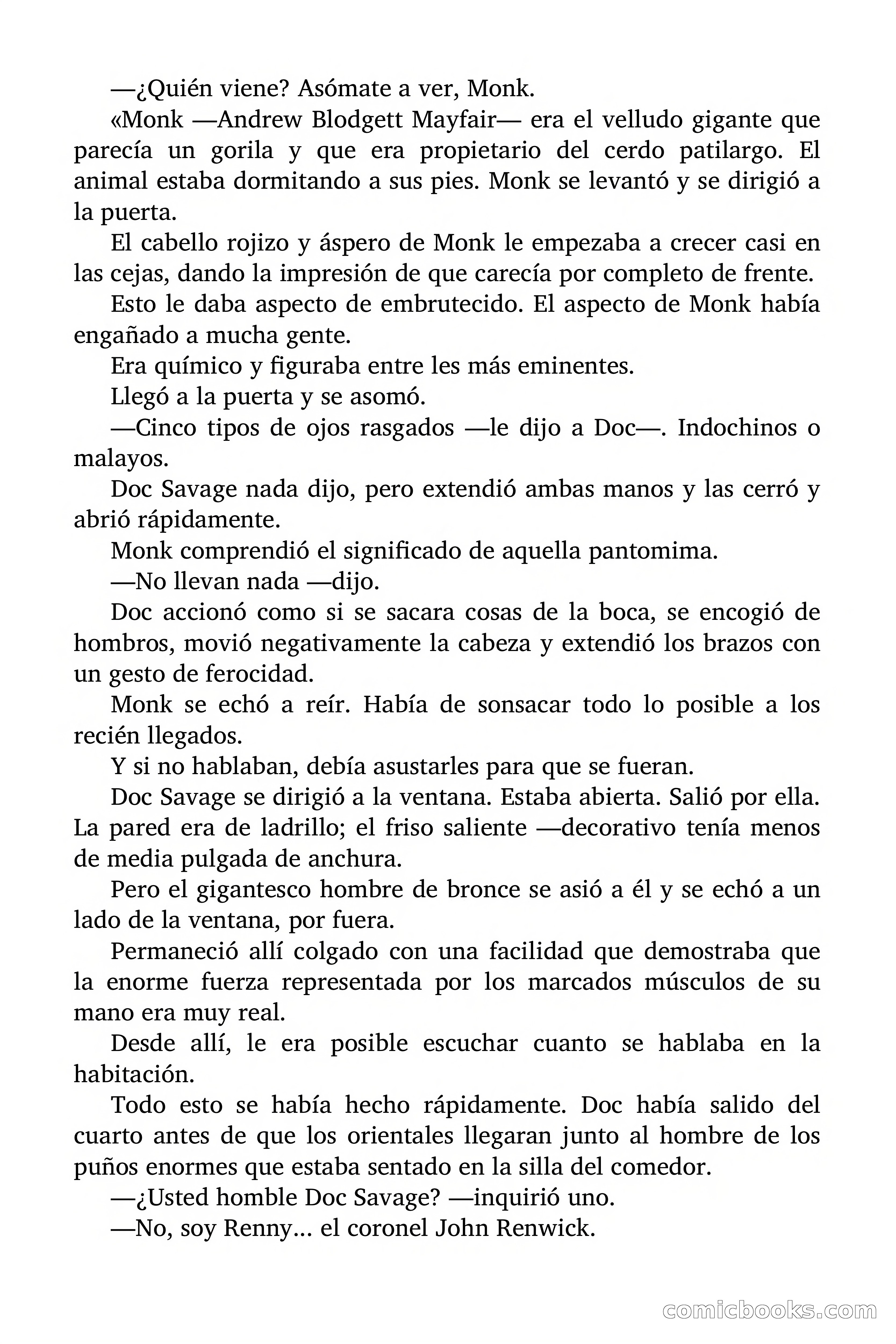 Doc Savage: El hombre de las mil cabezas — page 21 of 179