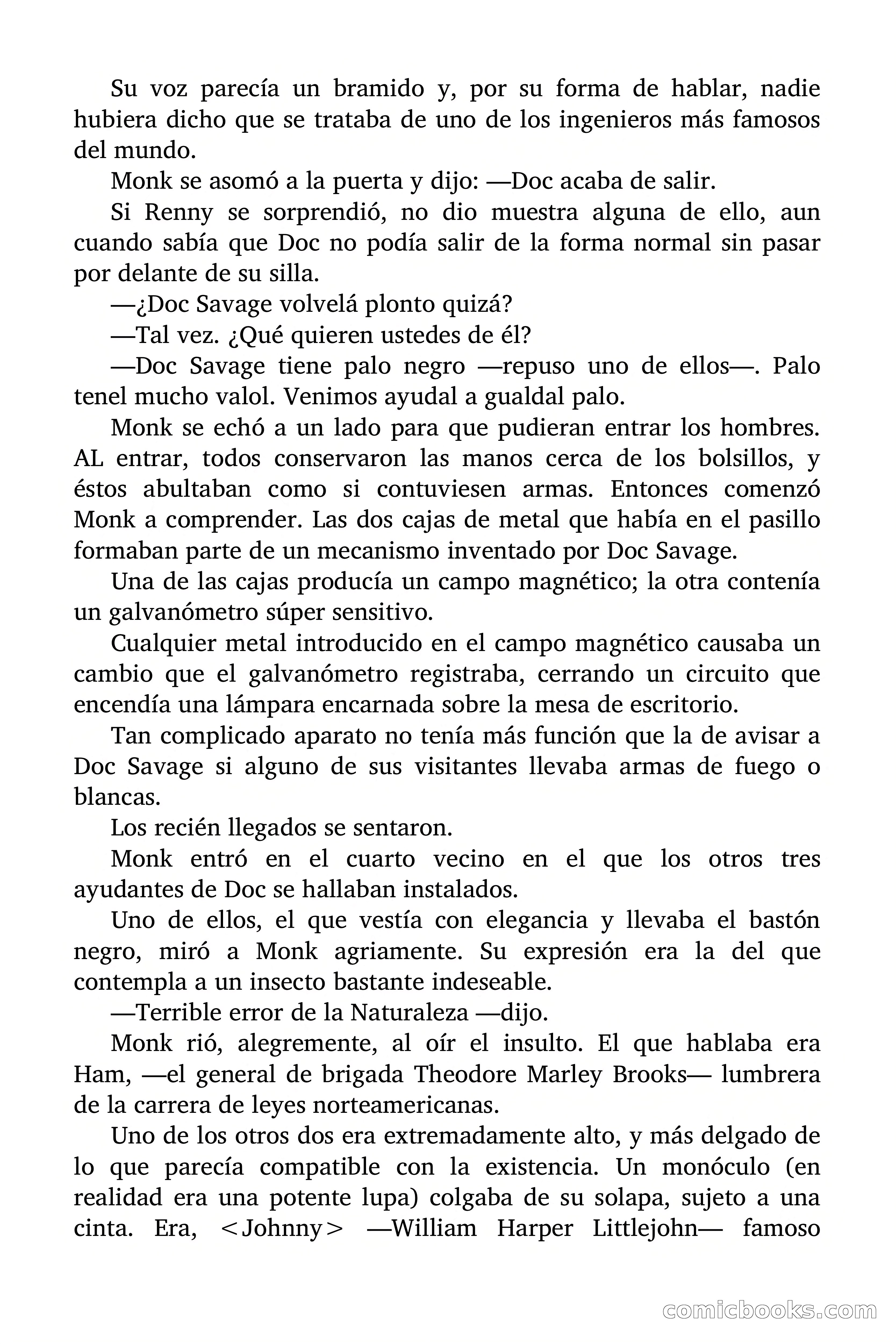 Doc Savage: El hombre de las mil cabezas — page 22 of 179