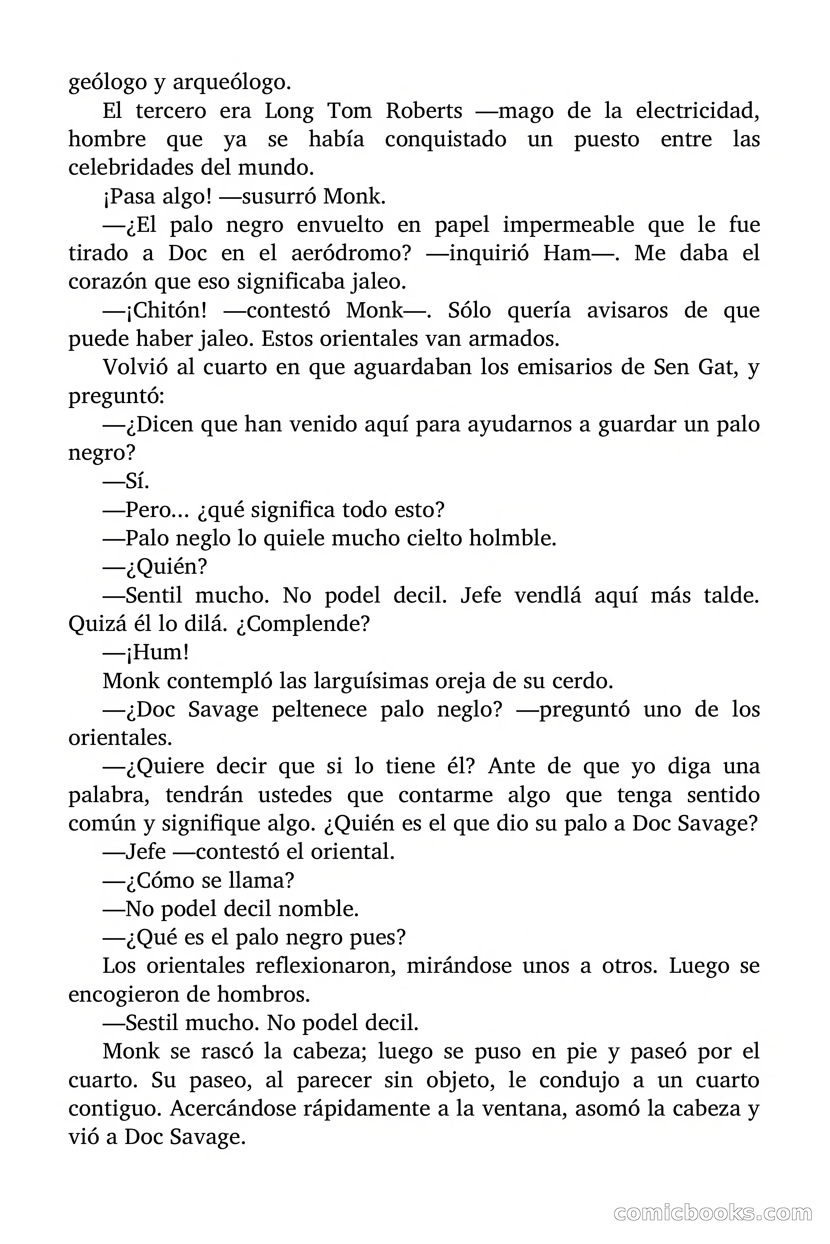 Doc Savage: El hombre de las mil cabezas — page 23 of 179
