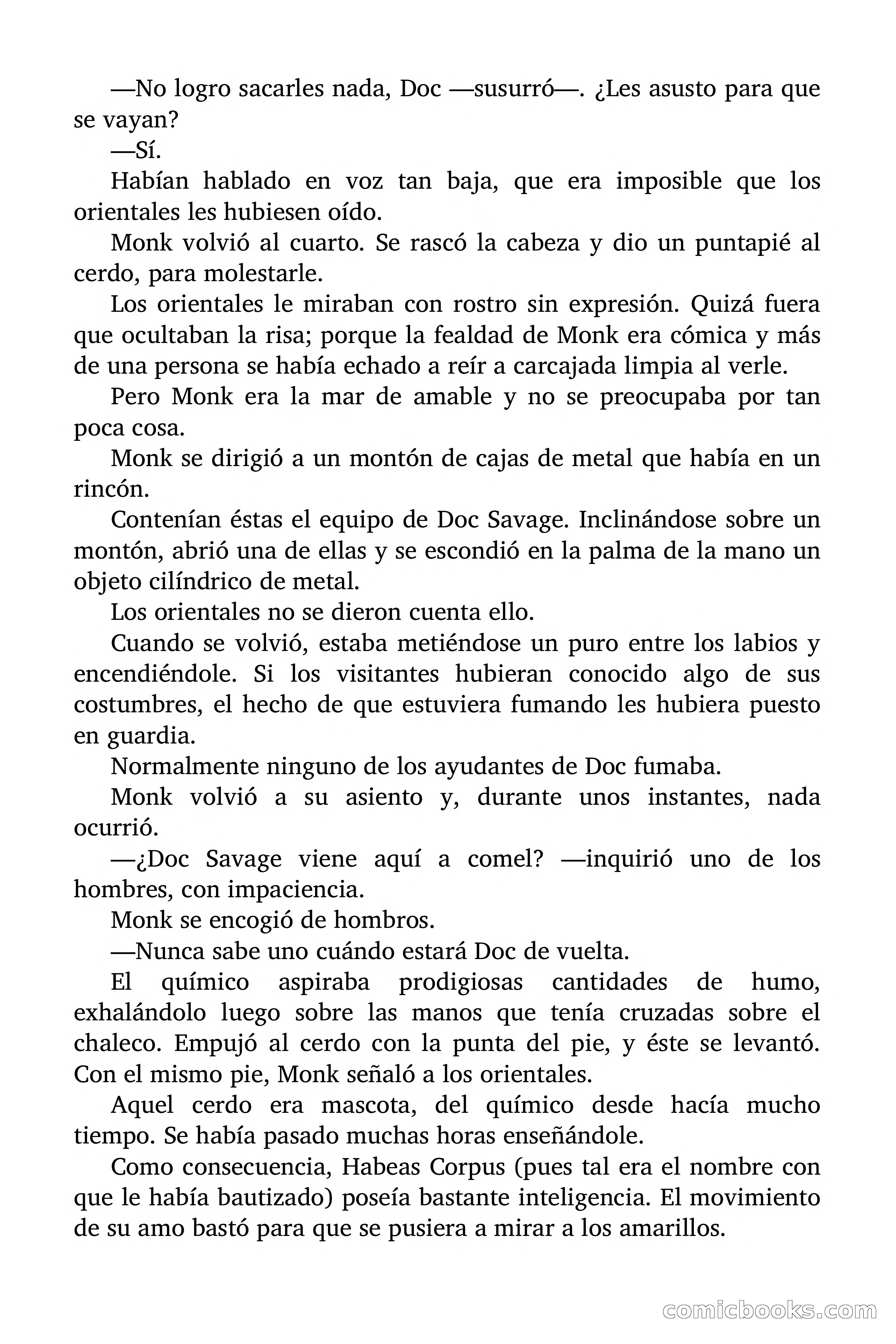 Doc Savage: El hombre de las mil cabezas — page 24 of 179