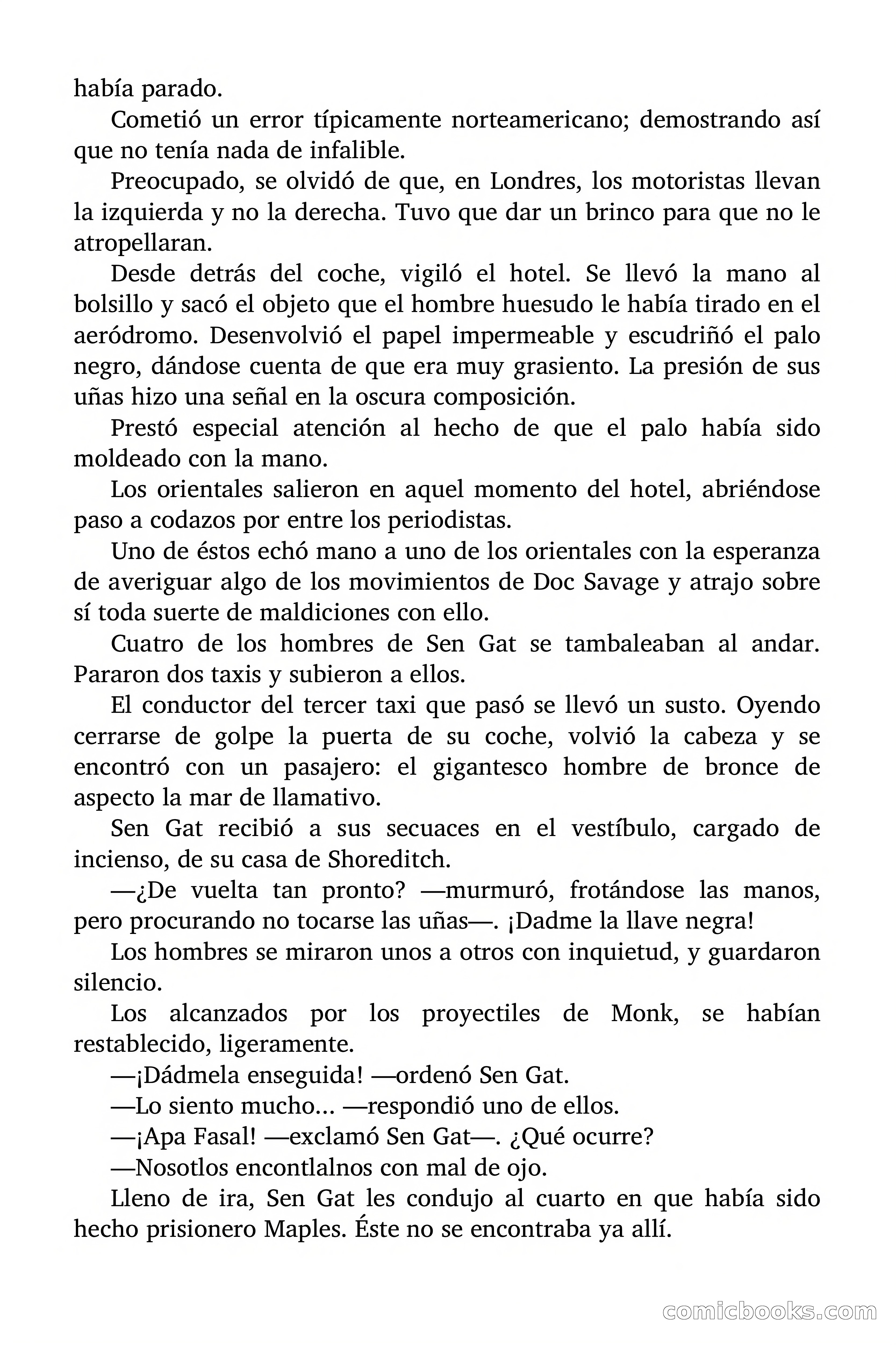 Doc Savage: El hombre de las mil cabezas — page 28 of 179