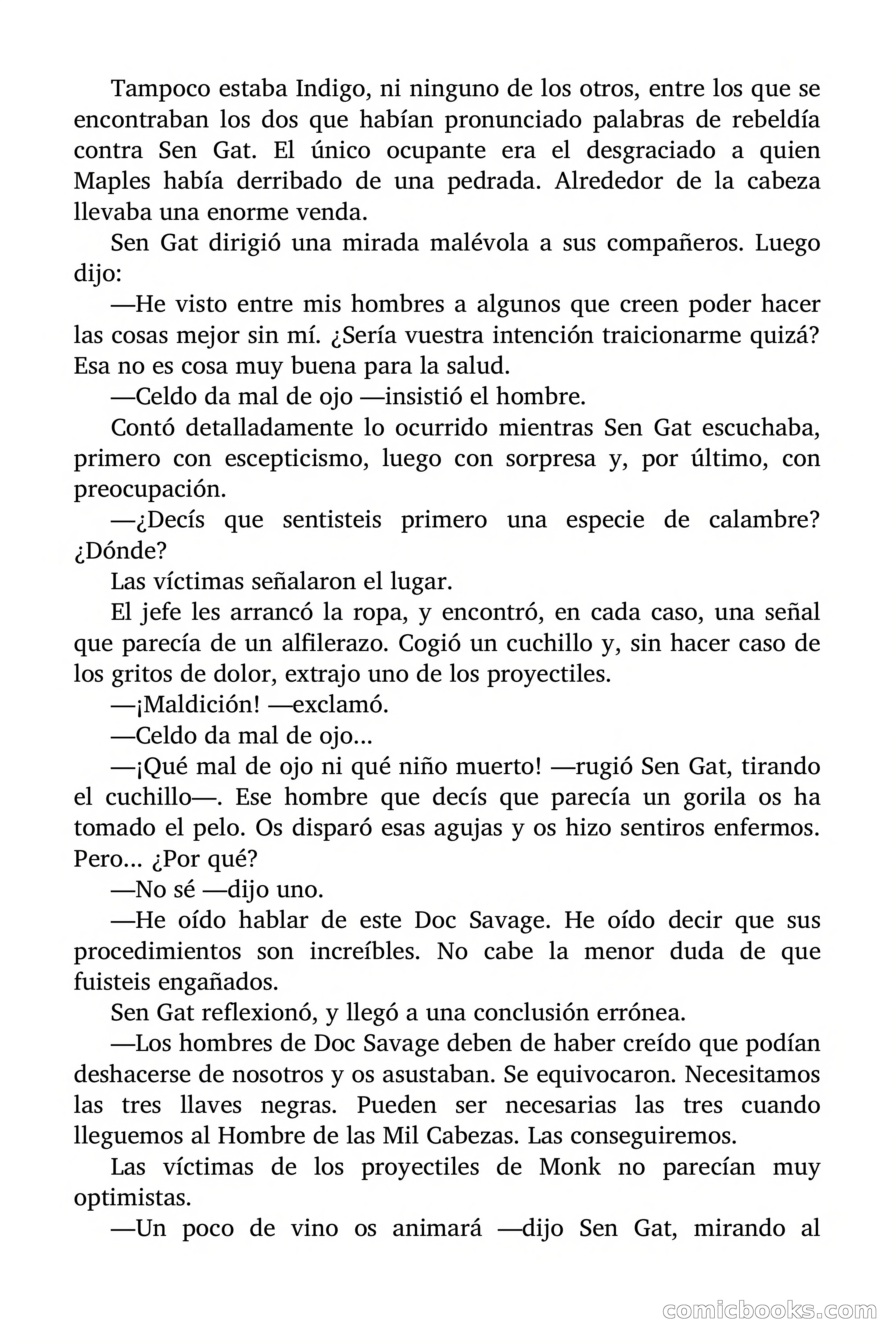 Doc Savage: El hombre de las mil cabezas — page 29 of 179