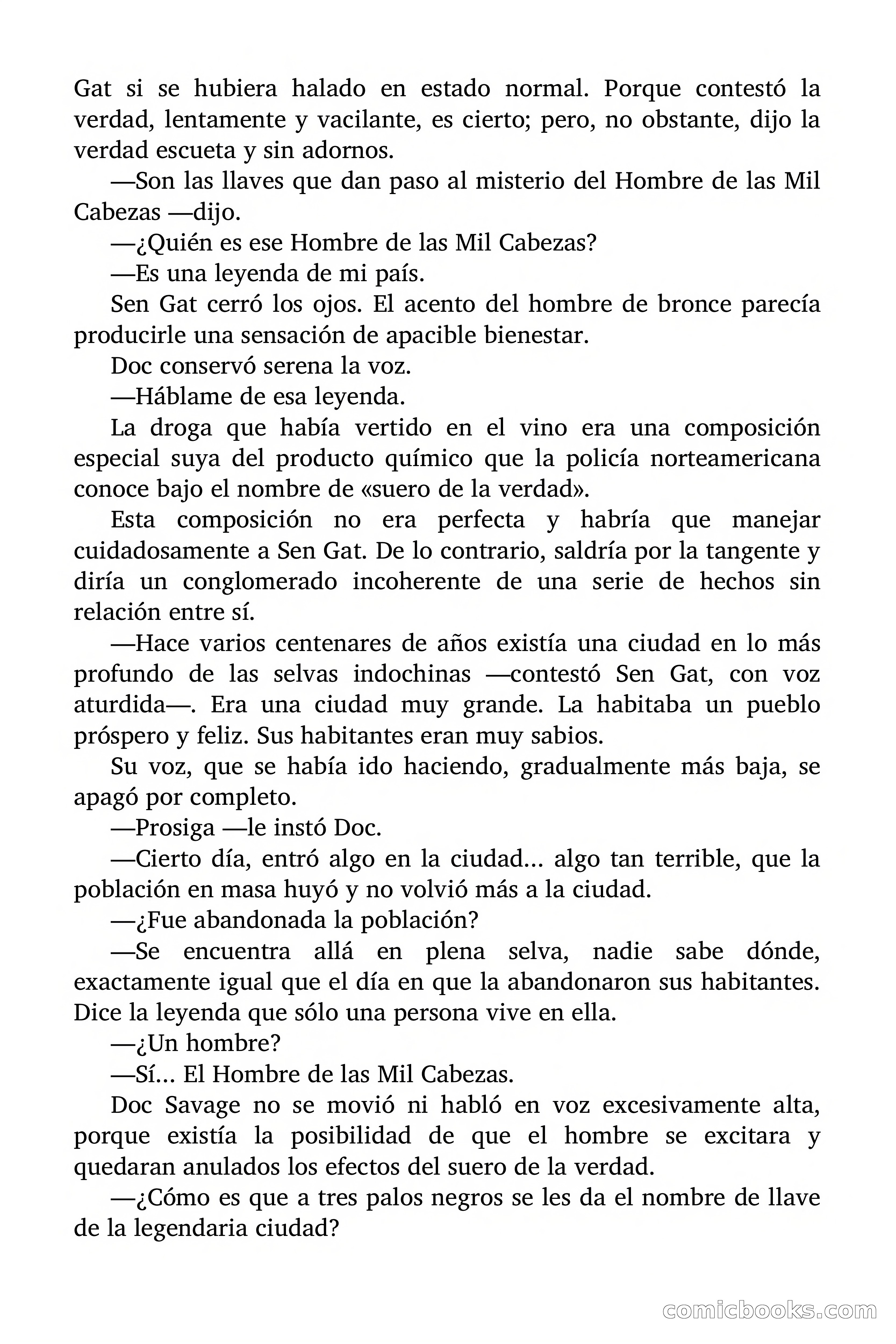 Doc Savage: El hombre de las mil cabezas — page 31 of 179