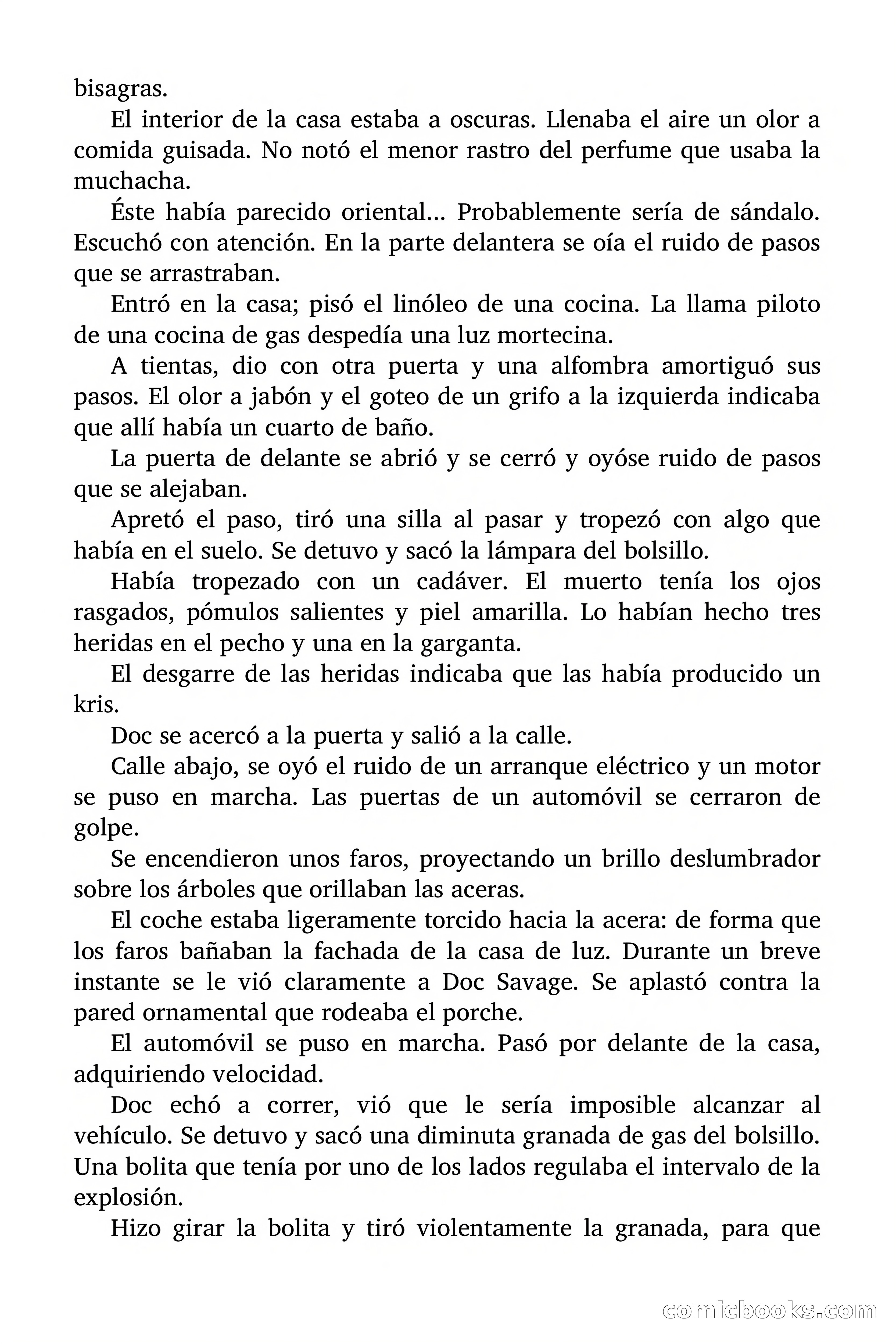 Doc Savage: El hombre de las mil cabezas — page 35 of 179