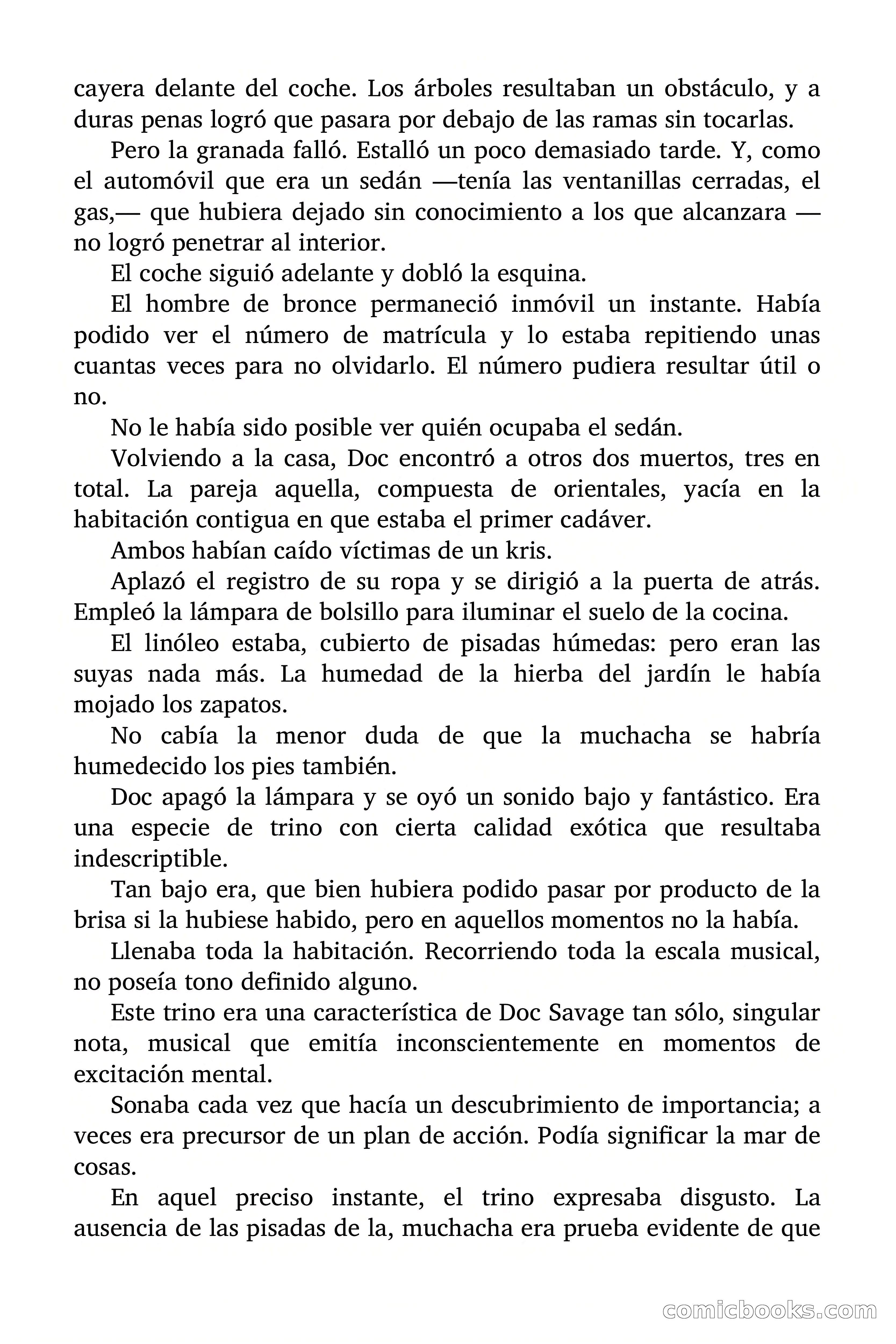 Doc Savage: El hombre de las mil cabezas — page 36 of 179