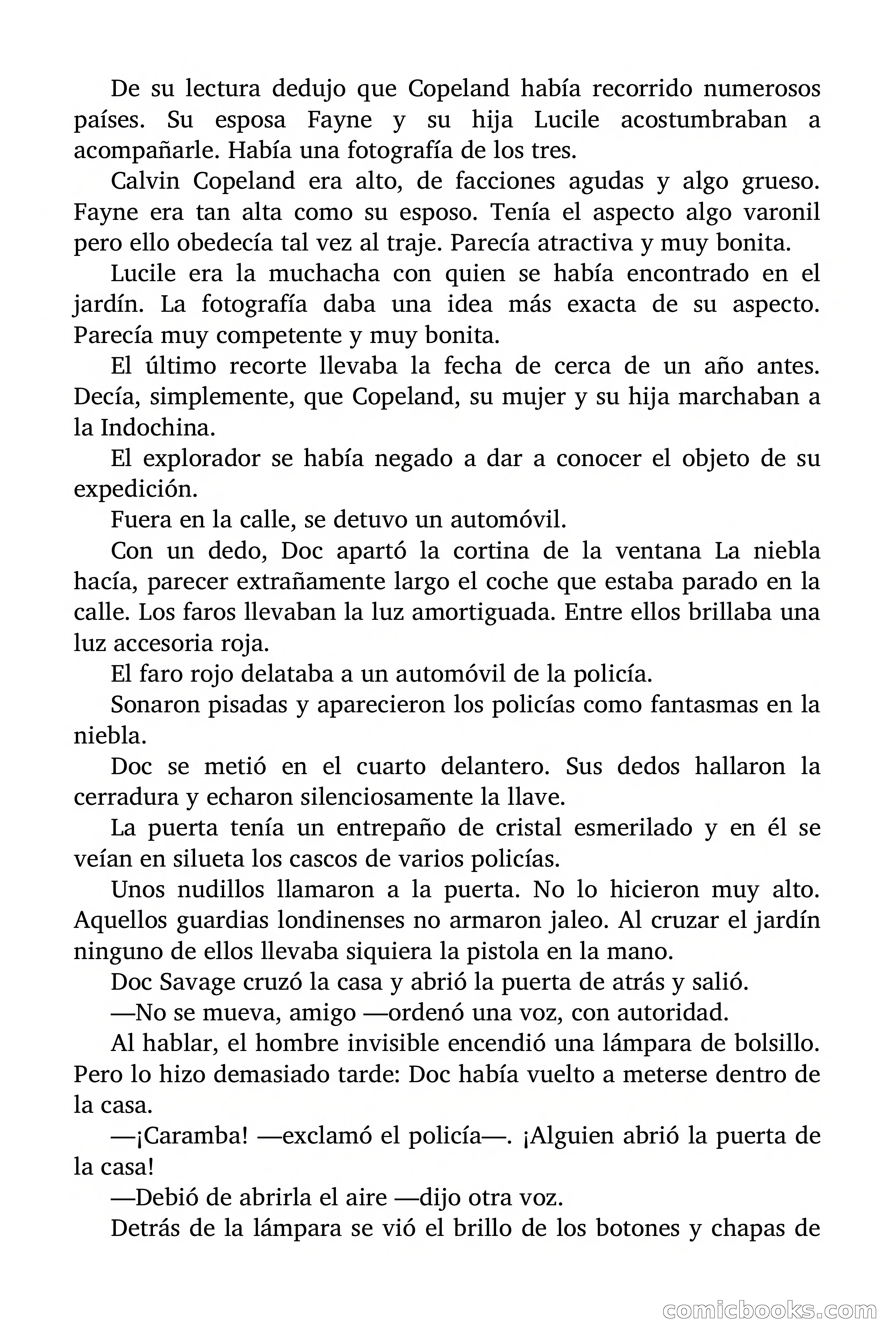 Doc Savage: El hombre de las mil cabezas — page 38 of 179