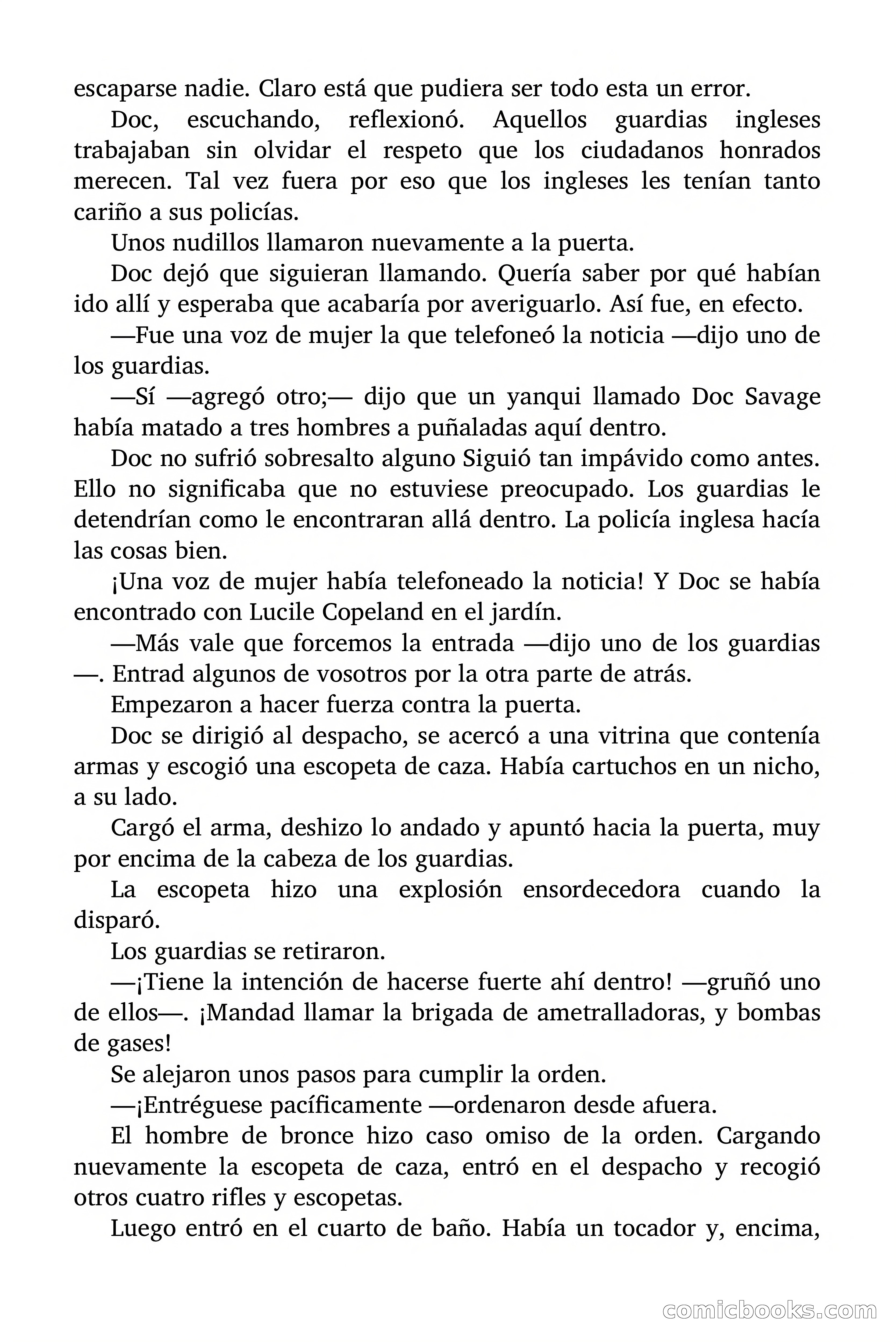 Doc Savage: El hombre de las mil cabezas — page 40 of 179