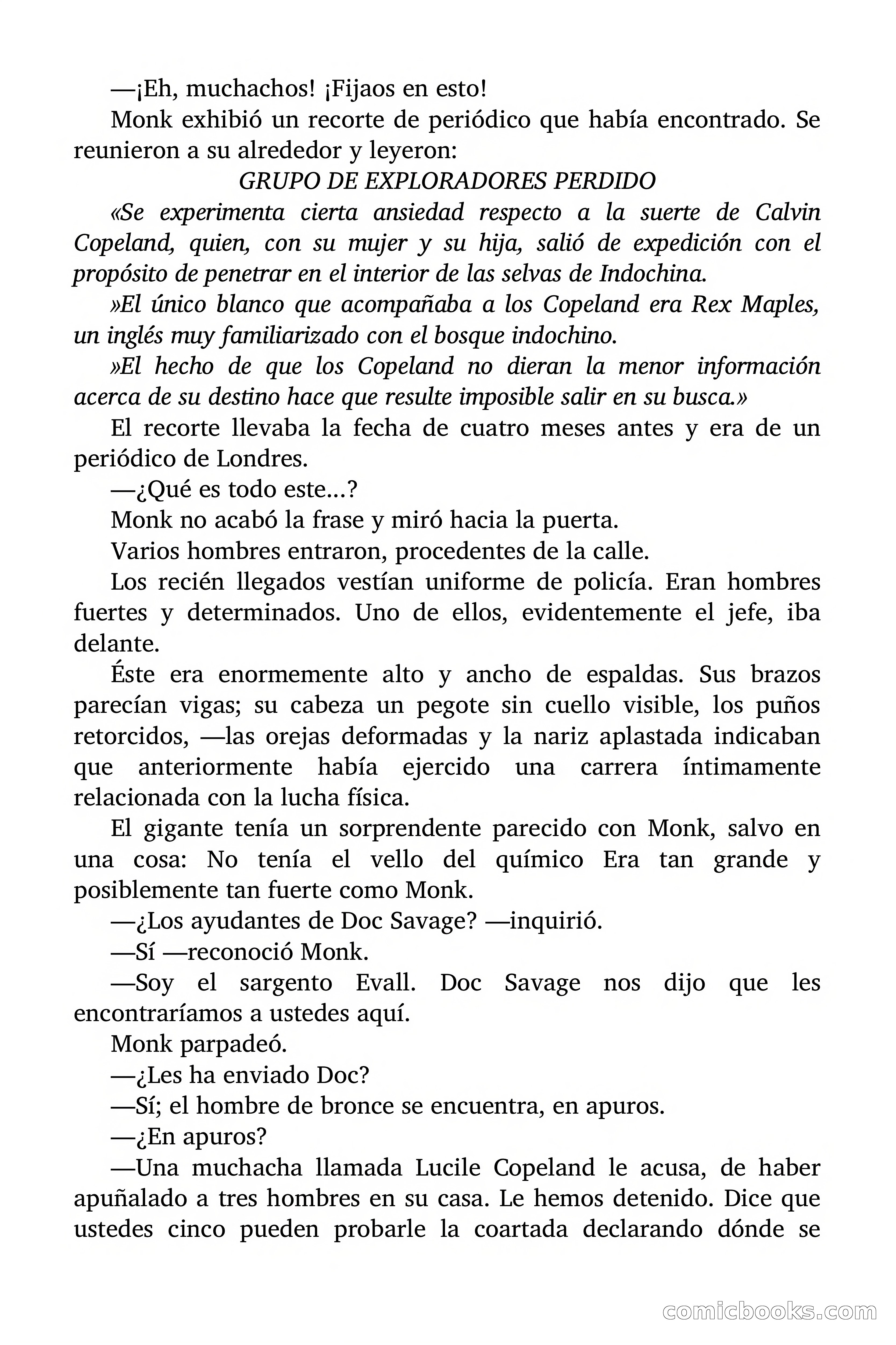 Doc Savage: El hombre de las mil cabezas — page 45 of 179