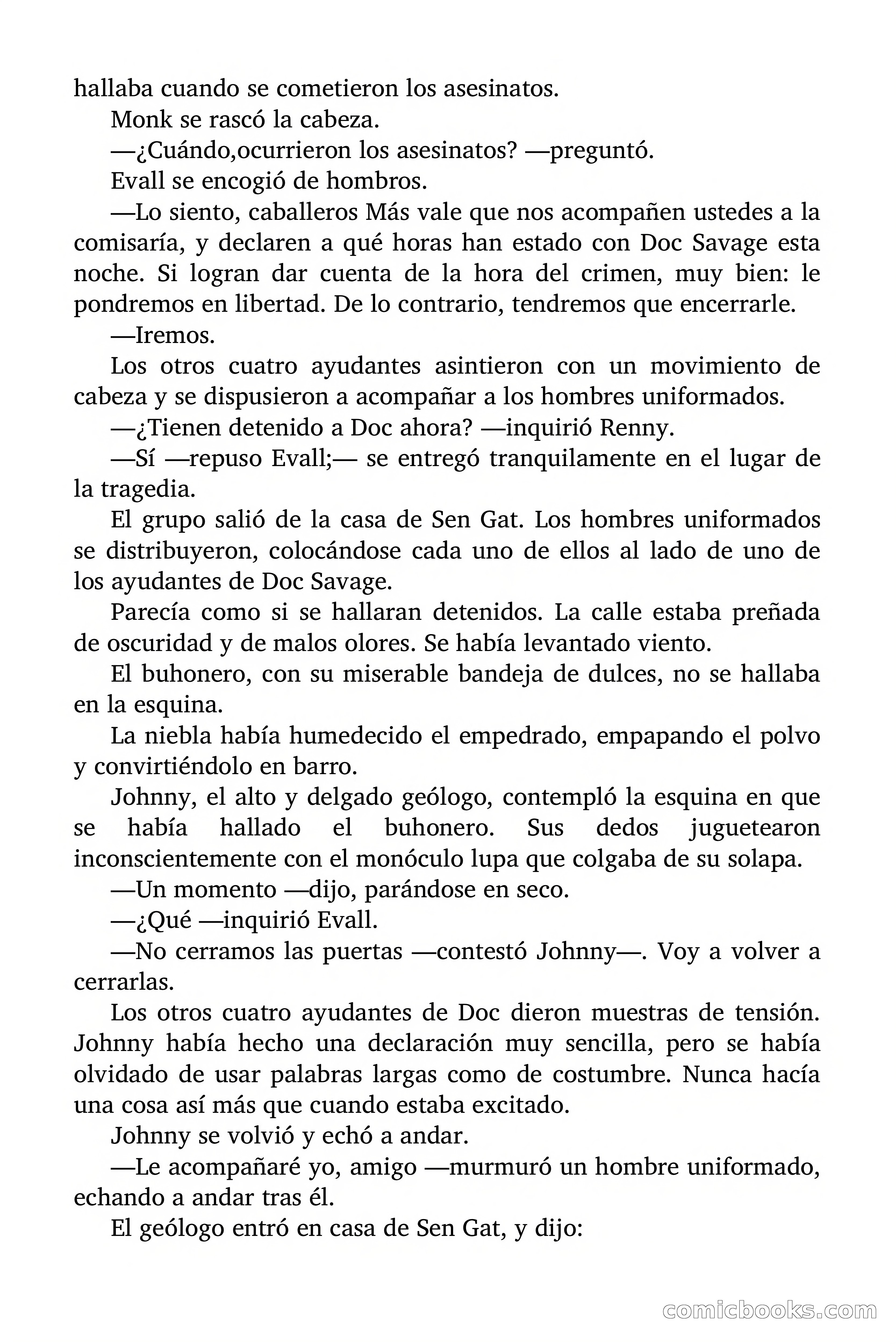 Doc Savage: El hombre de las mil cabezas — page 46 of 179