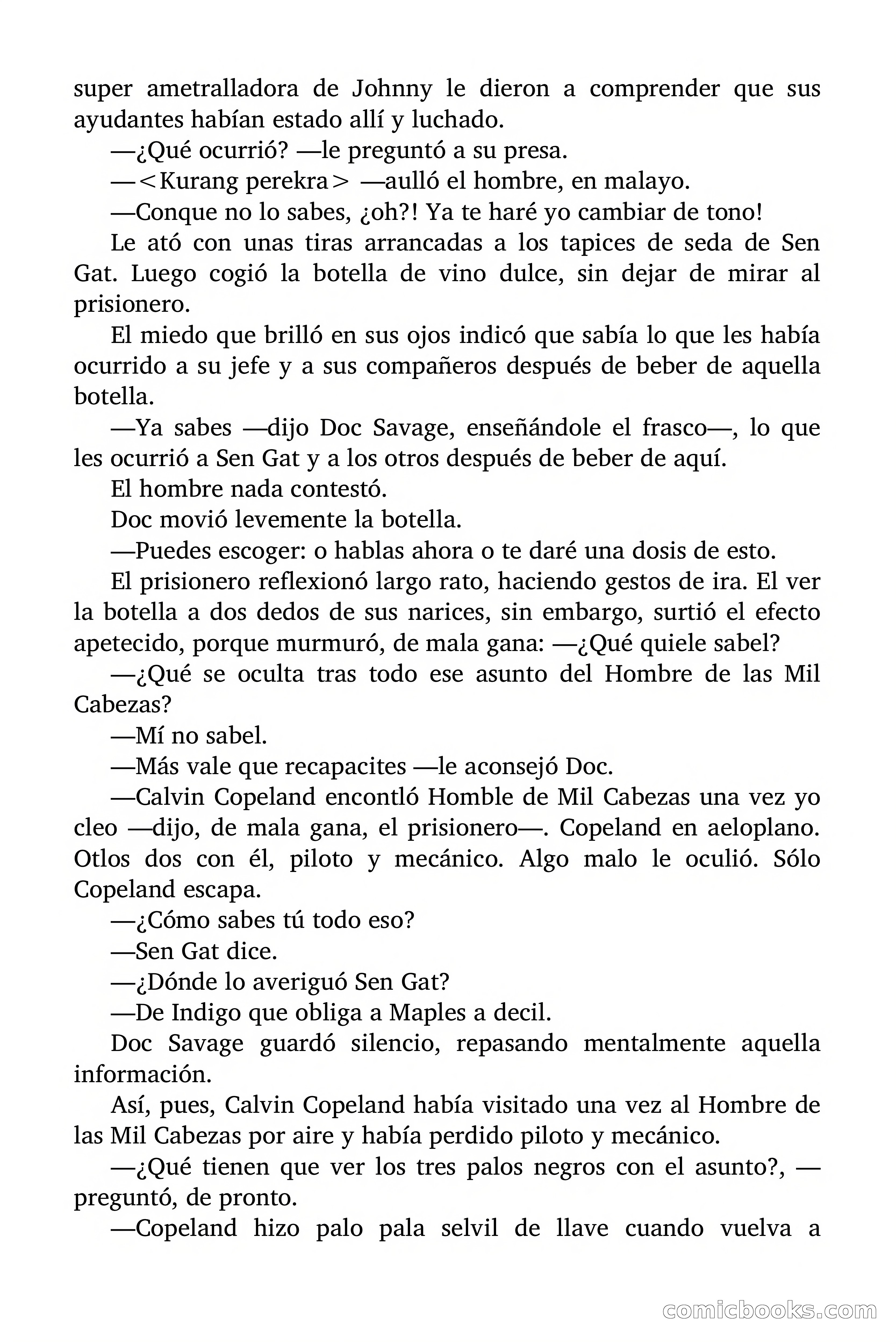 Doc Savage: El hombre de las mil cabezas — page 52 of 179