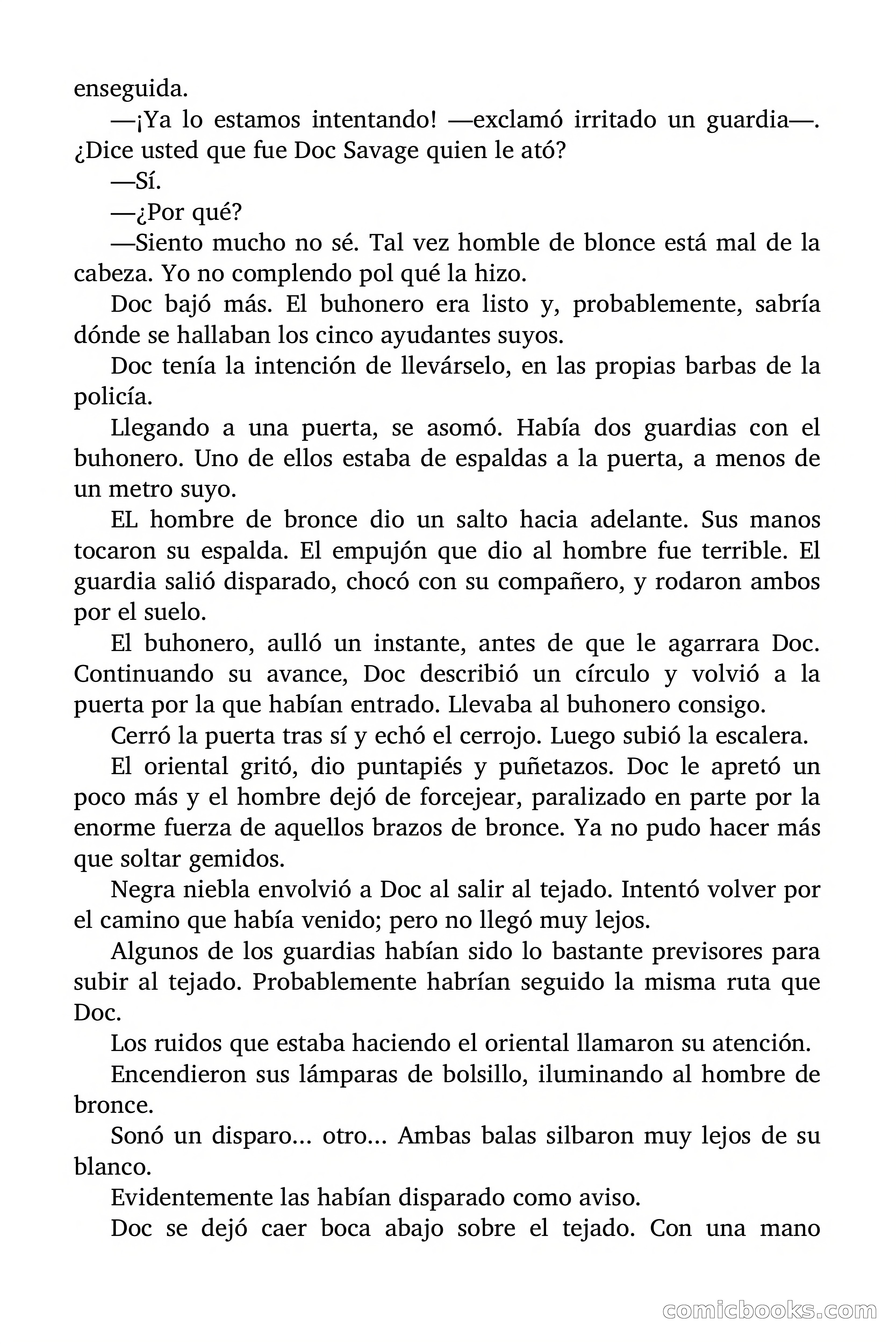 Doc Savage: El hombre de las mil cabezas — page 55 of 179