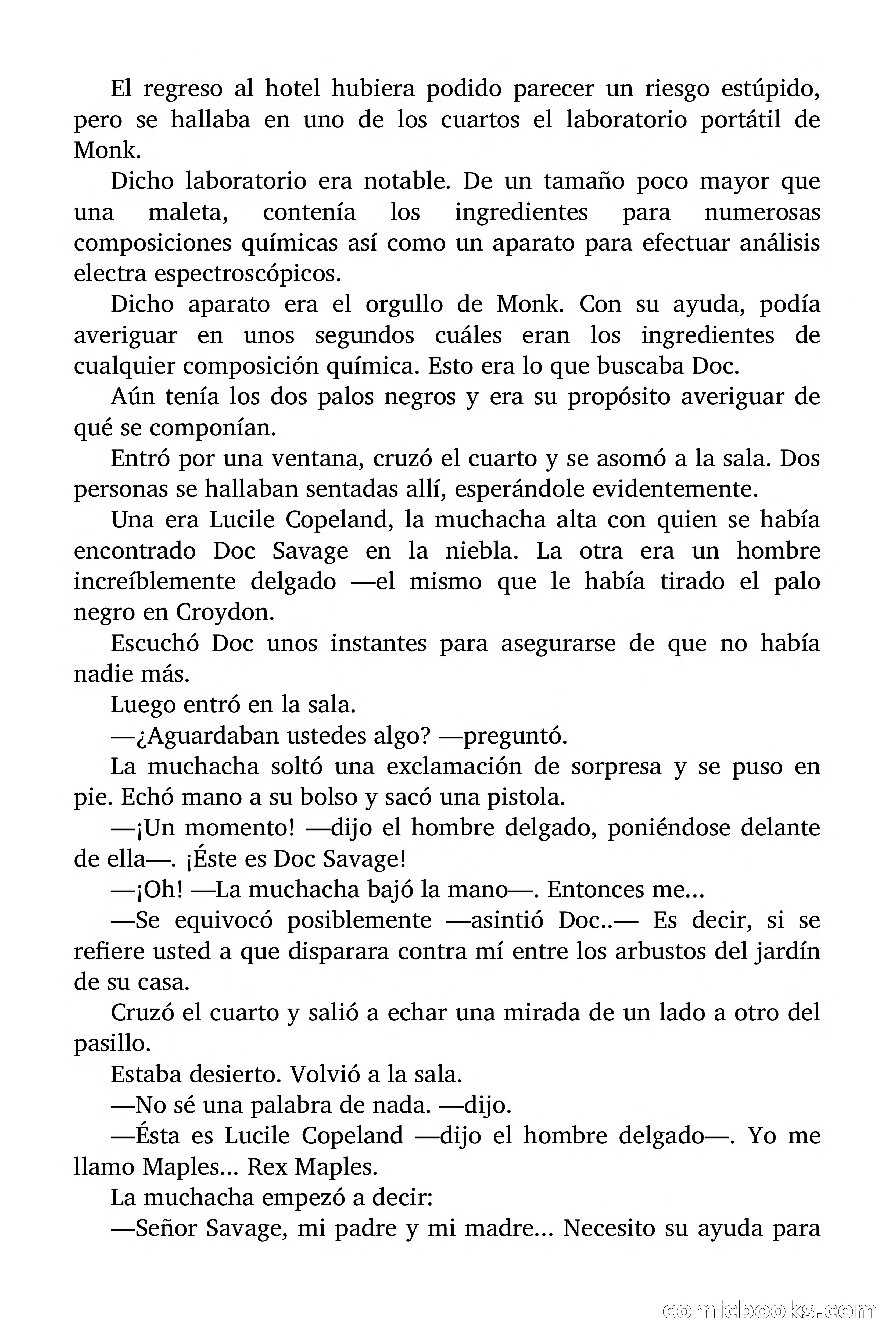 Doc Savage: El hombre de las mil cabezas — page 59 of 179