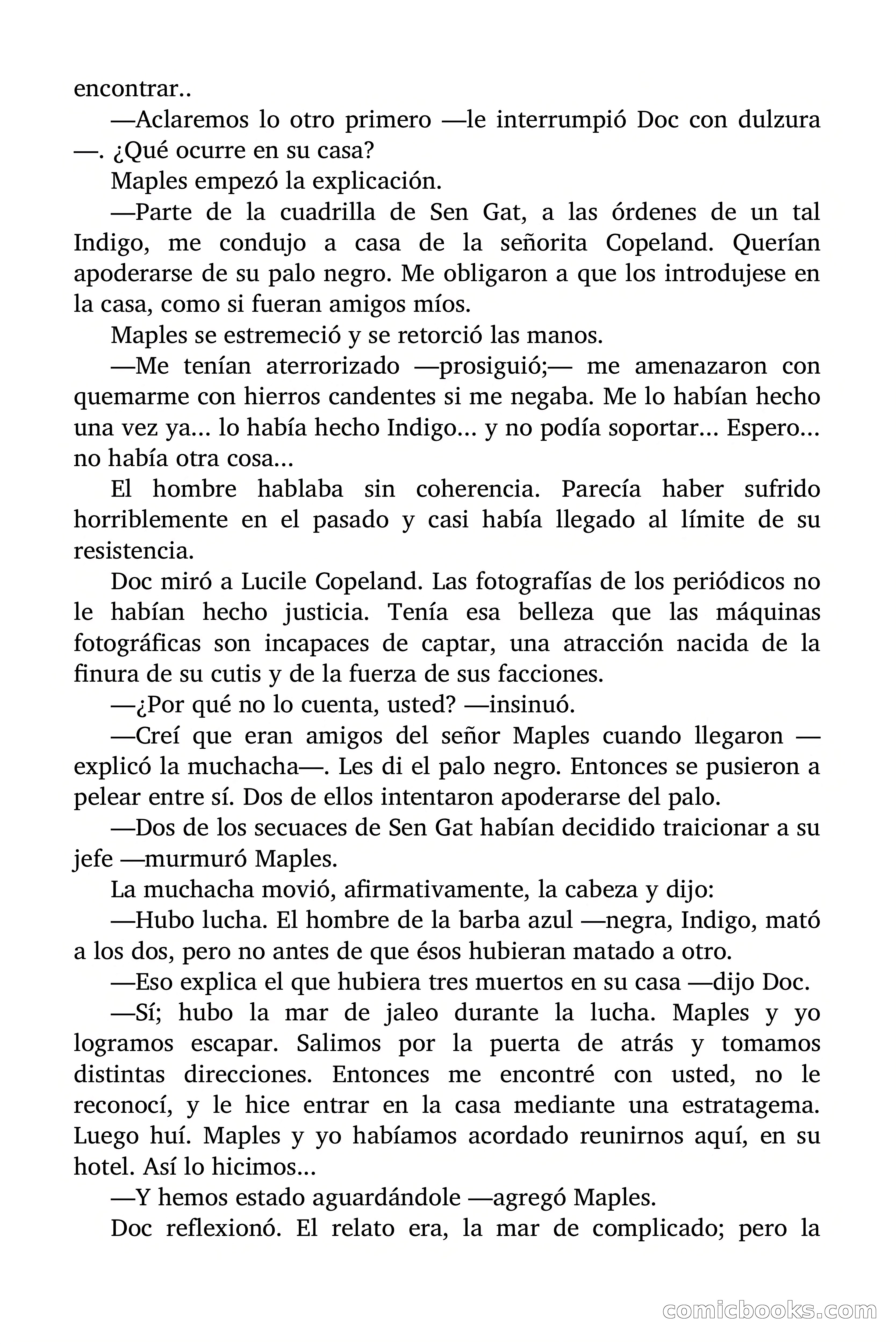 Doc Savage: El hombre de las mil cabezas — page 60 of 179
