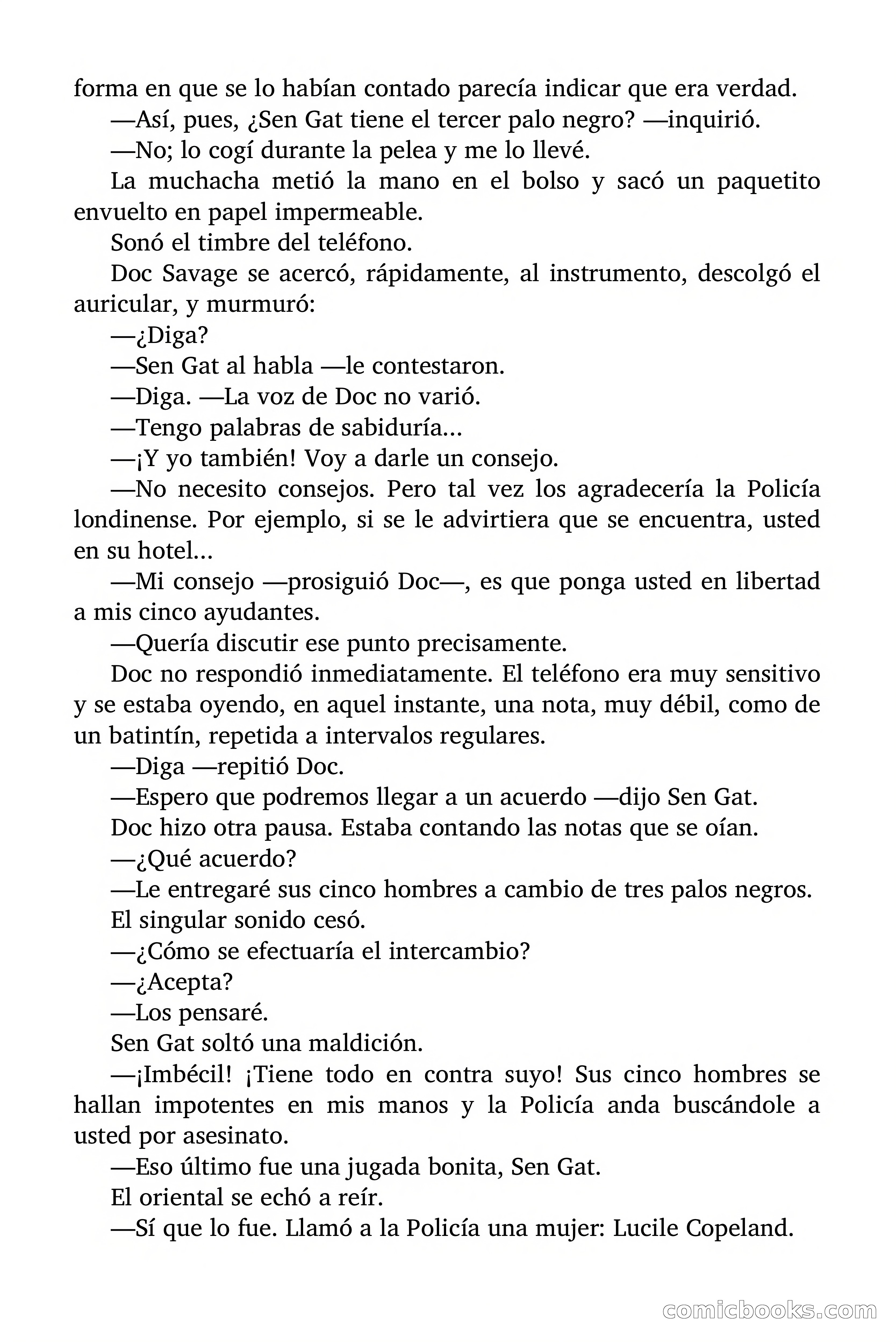Doc Savage: El hombre de las mil cabezas — page 61 of 179