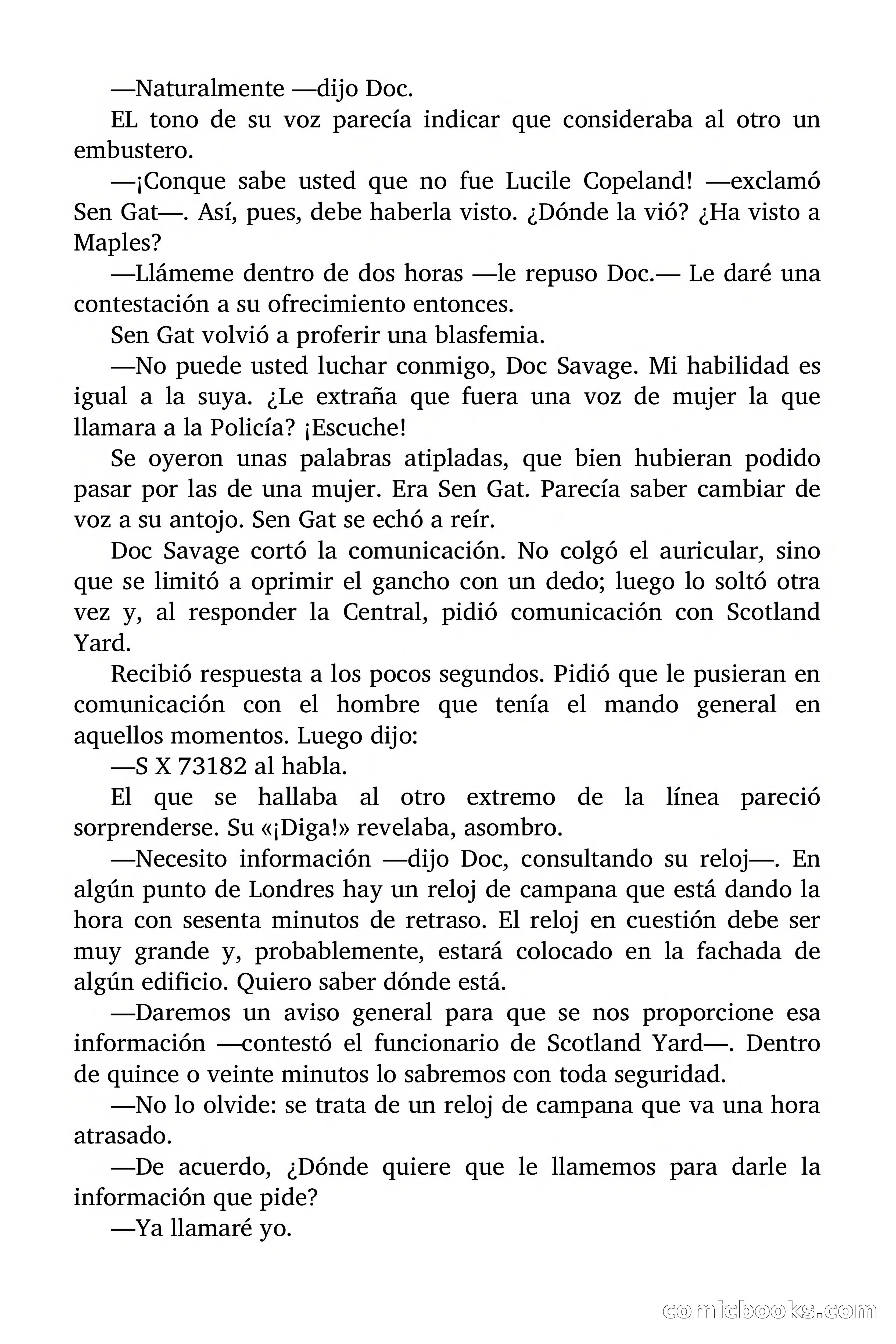 Doc Savage: El hombre de las mil cabezas — page 62 of 179