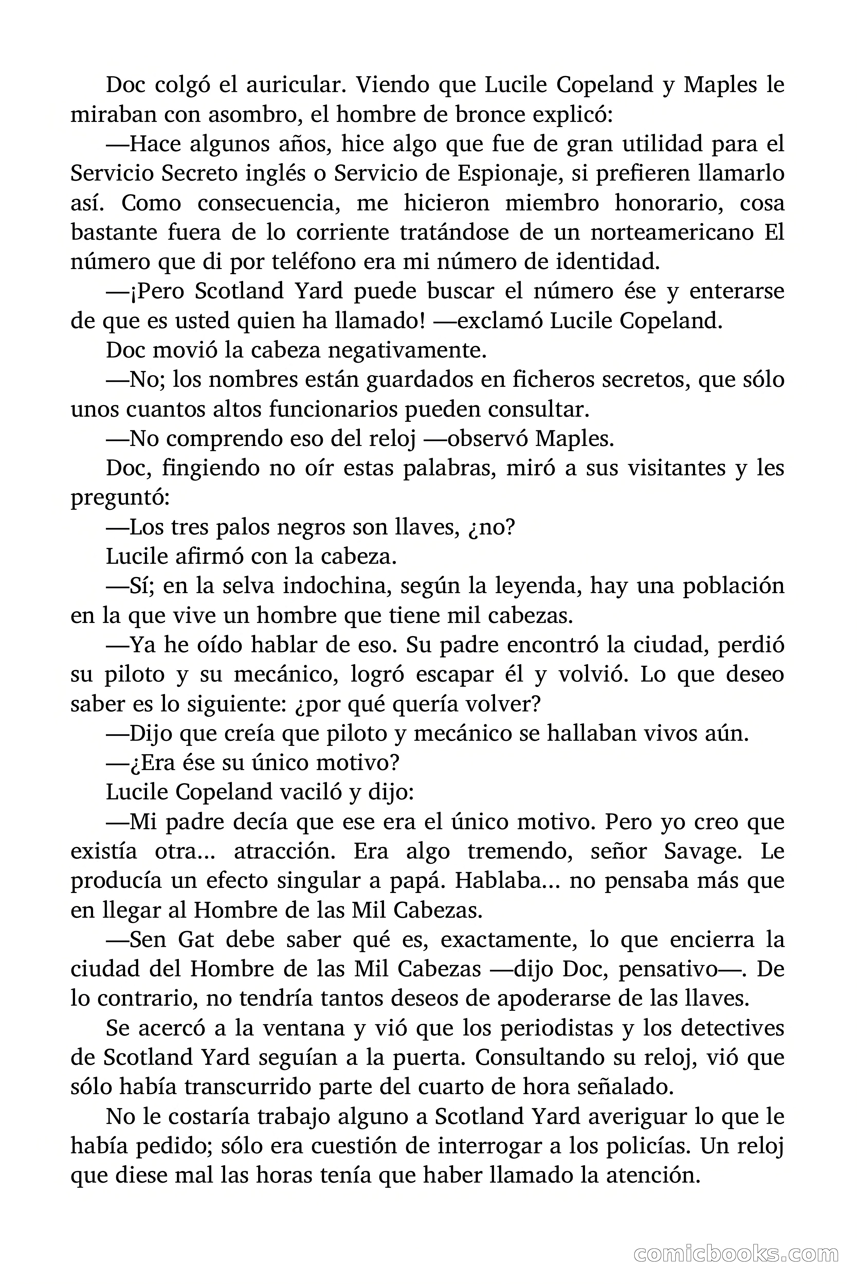 Doc Savage: El hombre de las mil cabezas — page 63 of 179