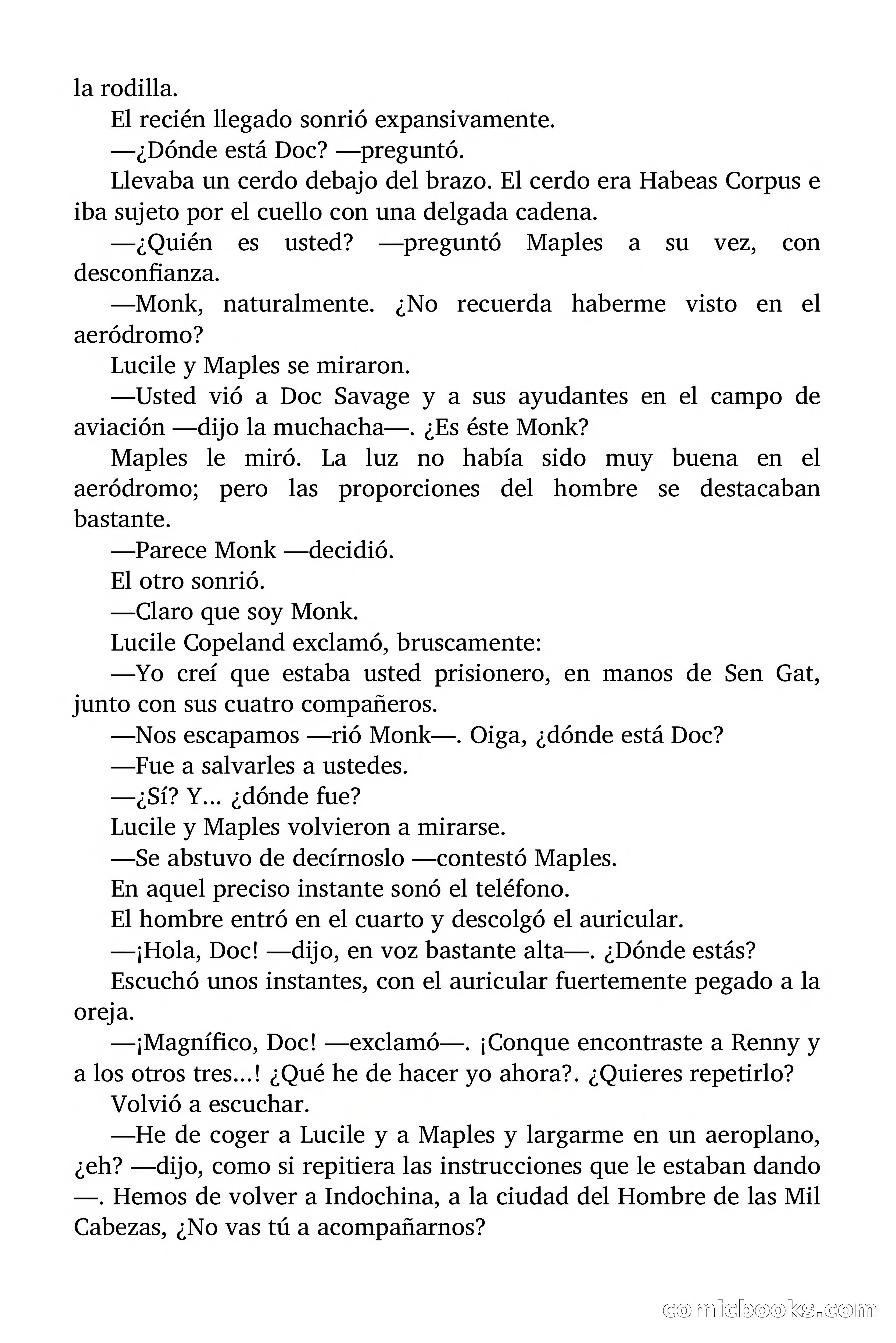 Doc Savage: El hombre de las mil cabezas — page 69 of 179