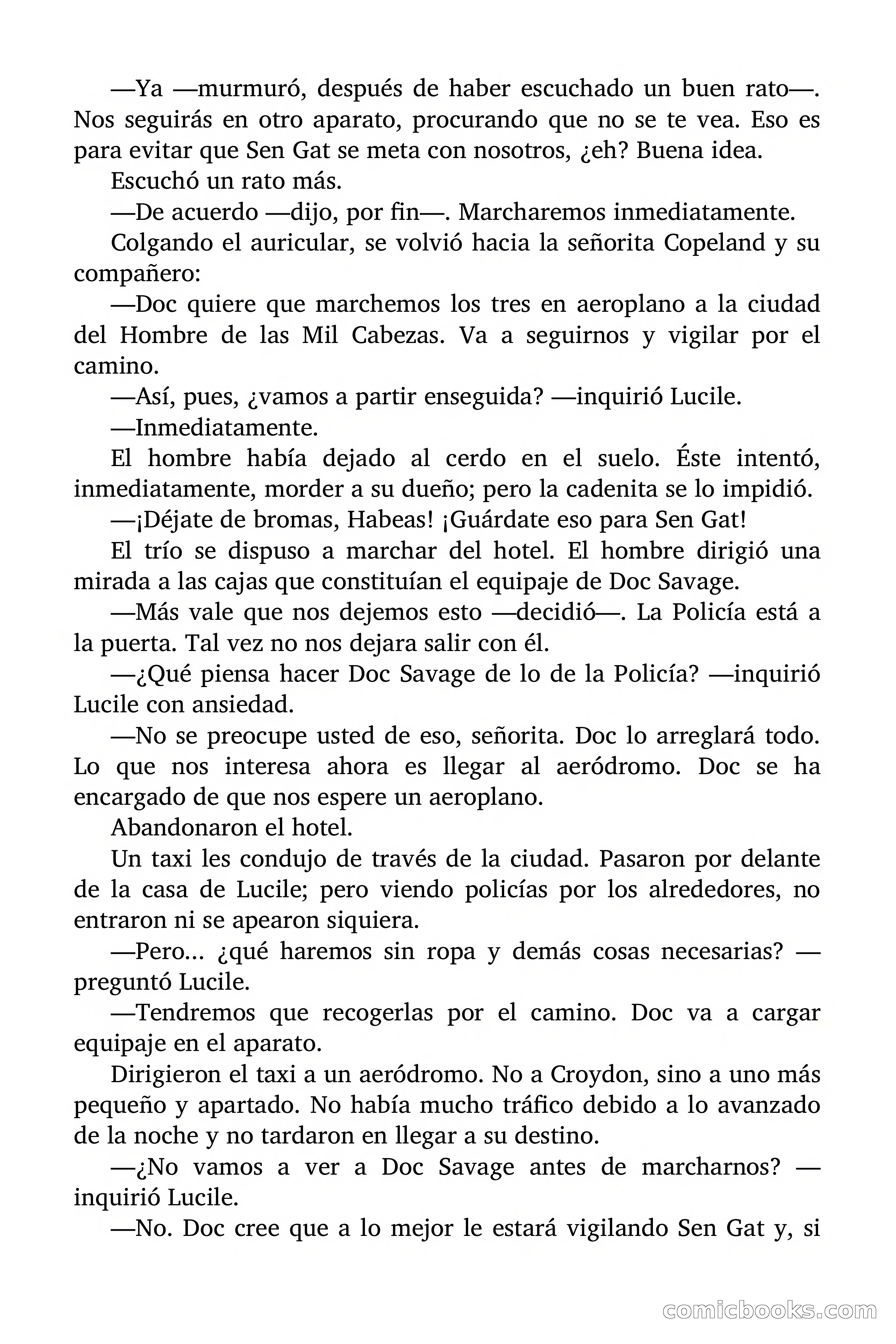 Doc Savage: El hombre de las mil cabezas — page 70 of 179