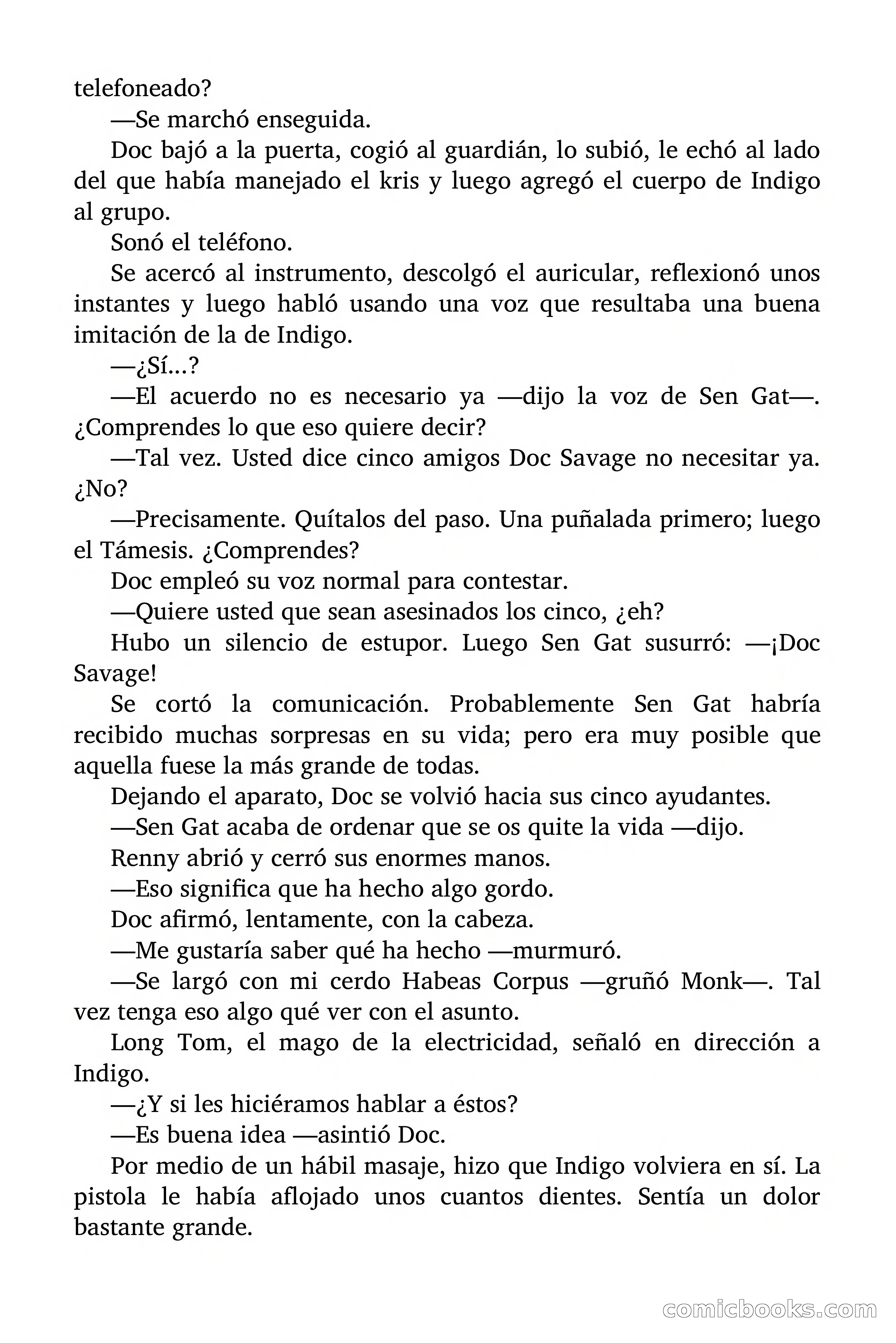 Doc Savage: El hombre de las mil cabezas — page 75 of 179