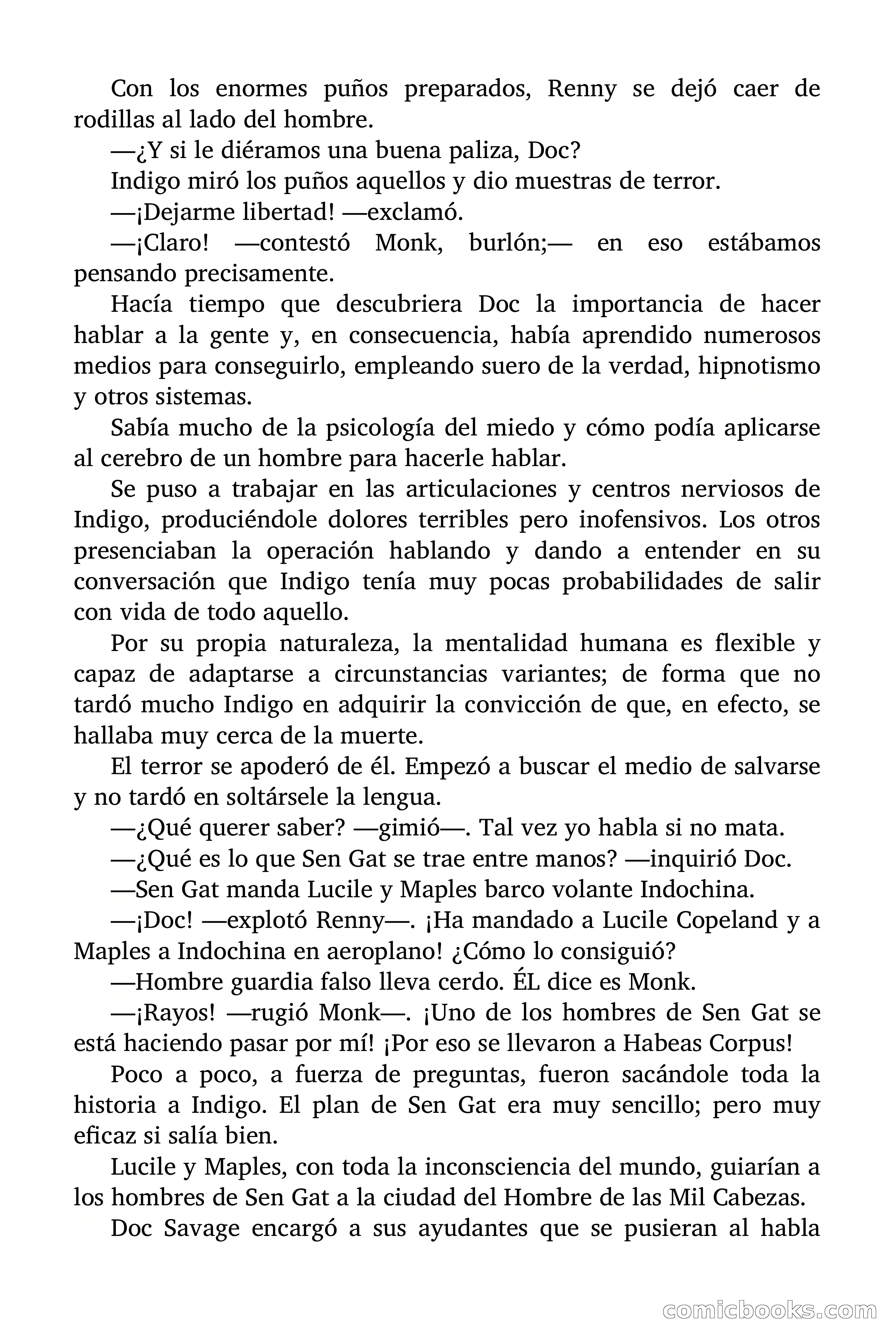 Doc Savage: El hombre de las mil cabezas — page 76 of 179