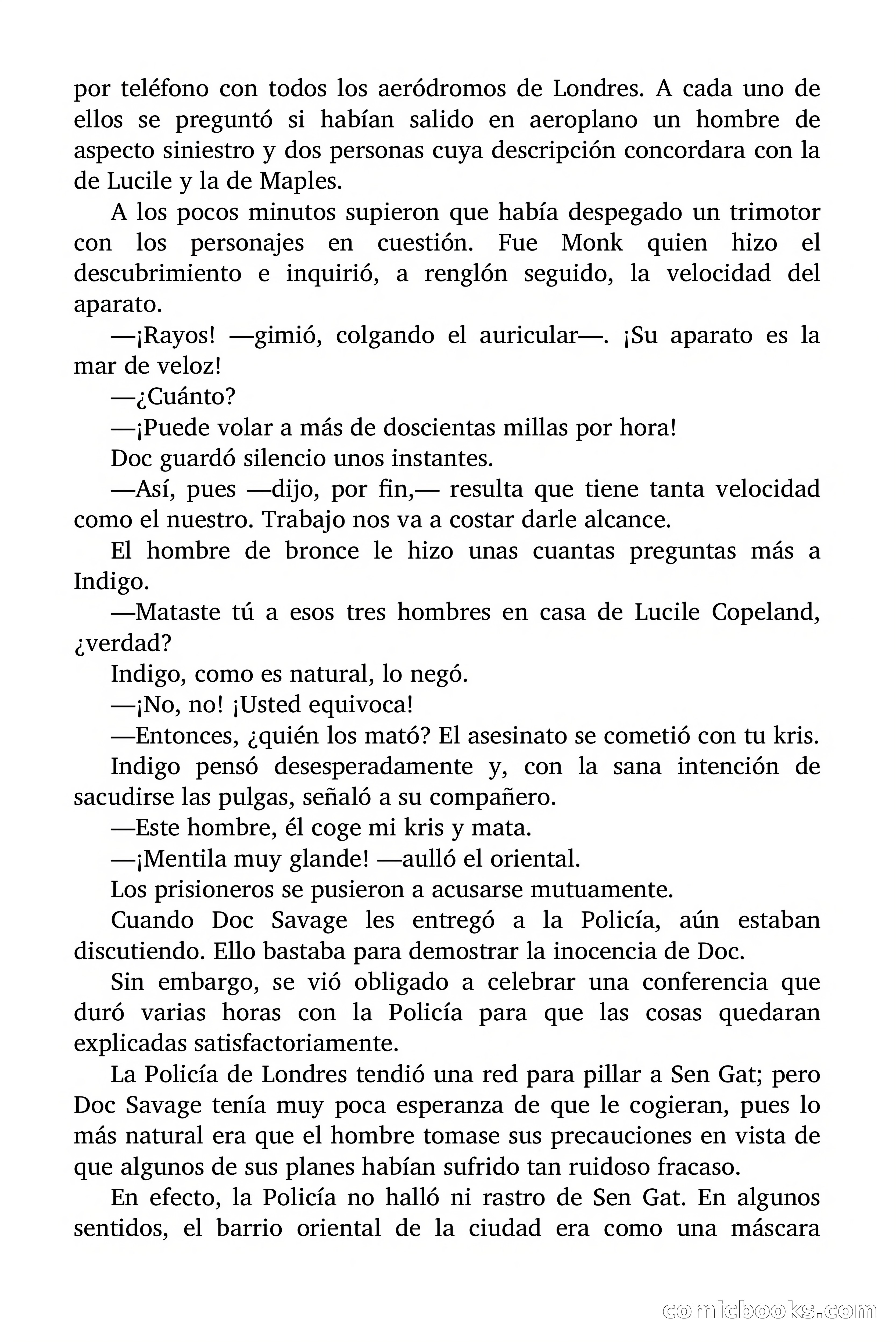 Doc Savage: El hombre de las mil cabezas — page 77 of 179