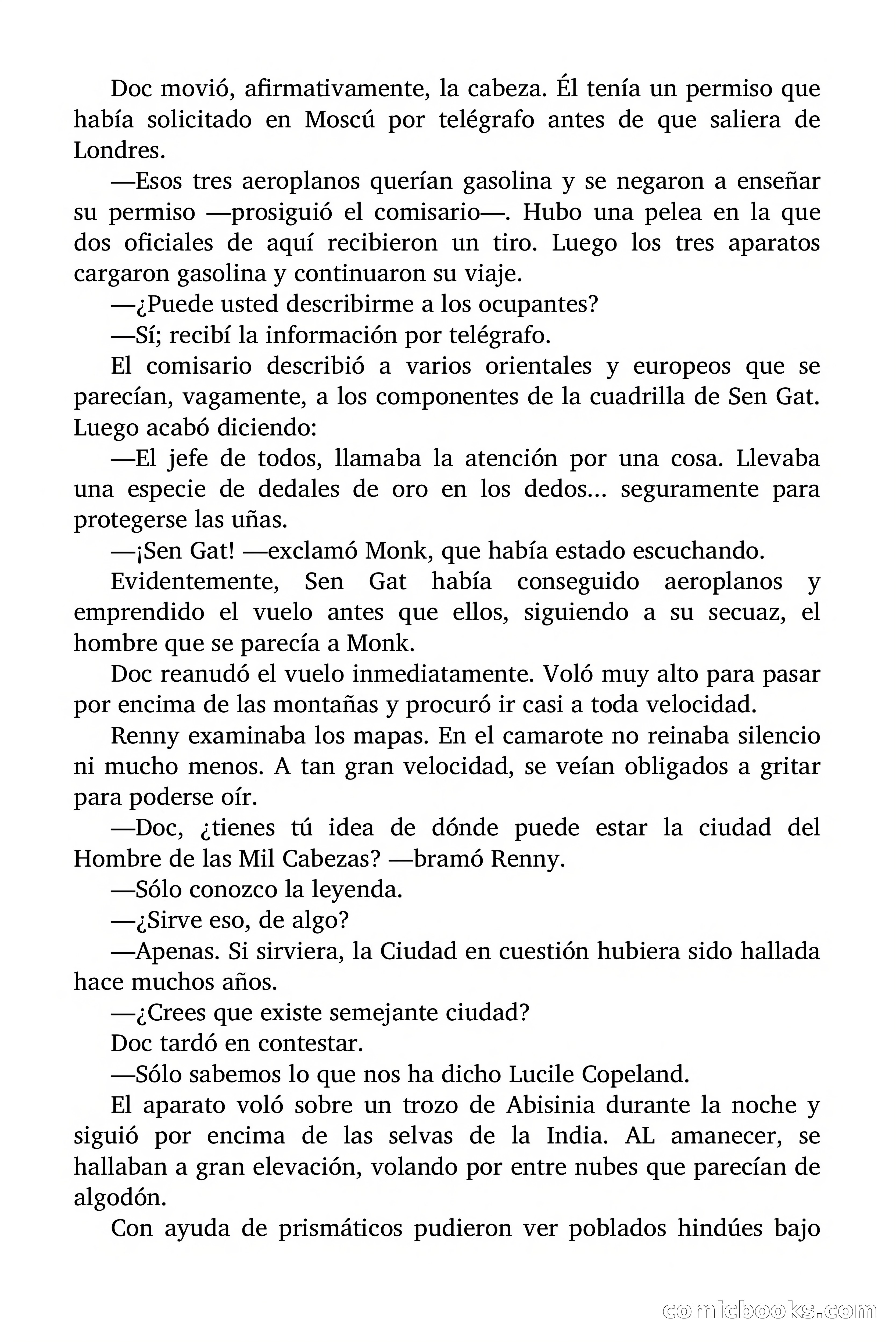 Doc Savage: El hombre de las mil cabezas — page 80 of 179