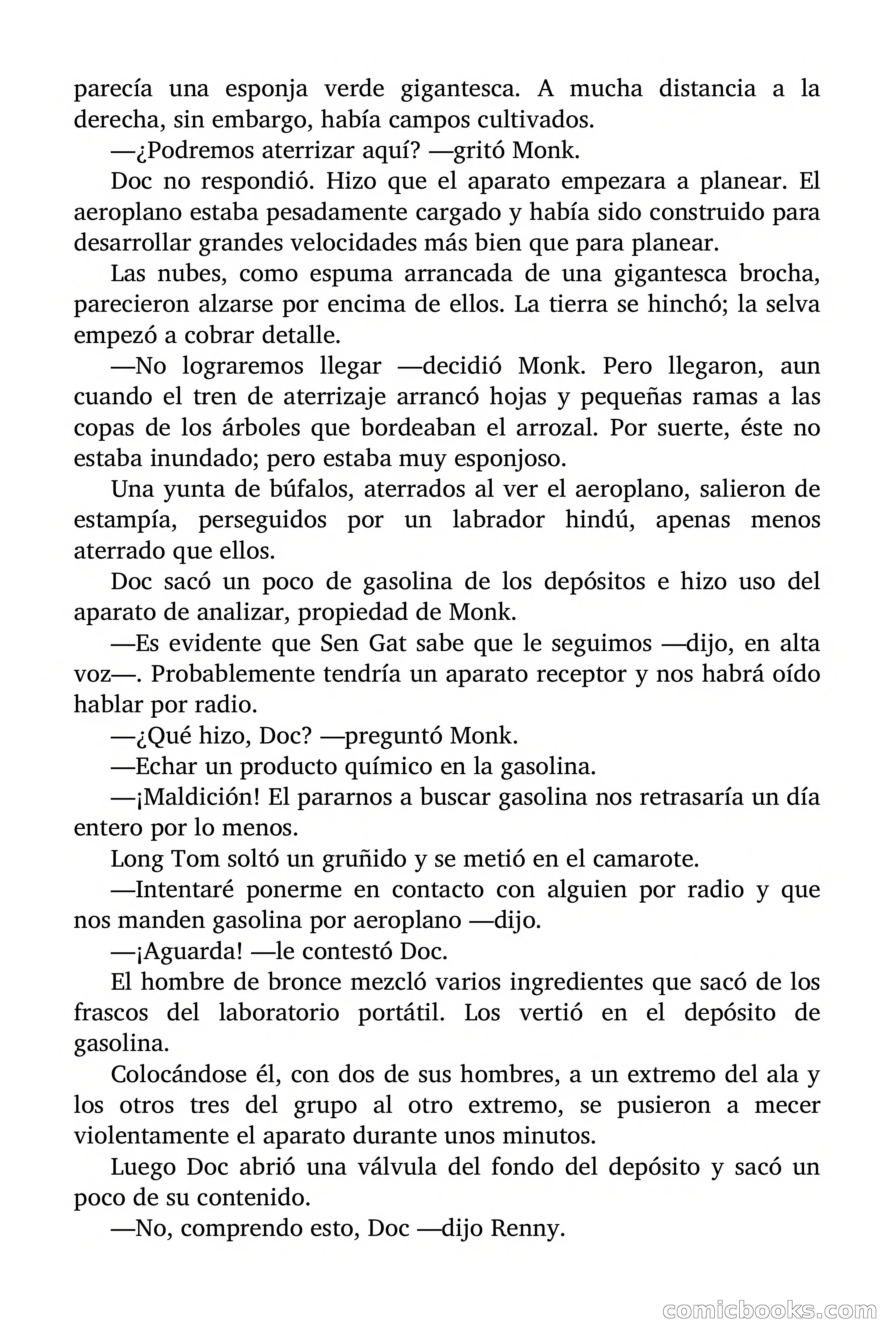 Doc Savage: El hombre de las mil cabezas — page 82 of 179
