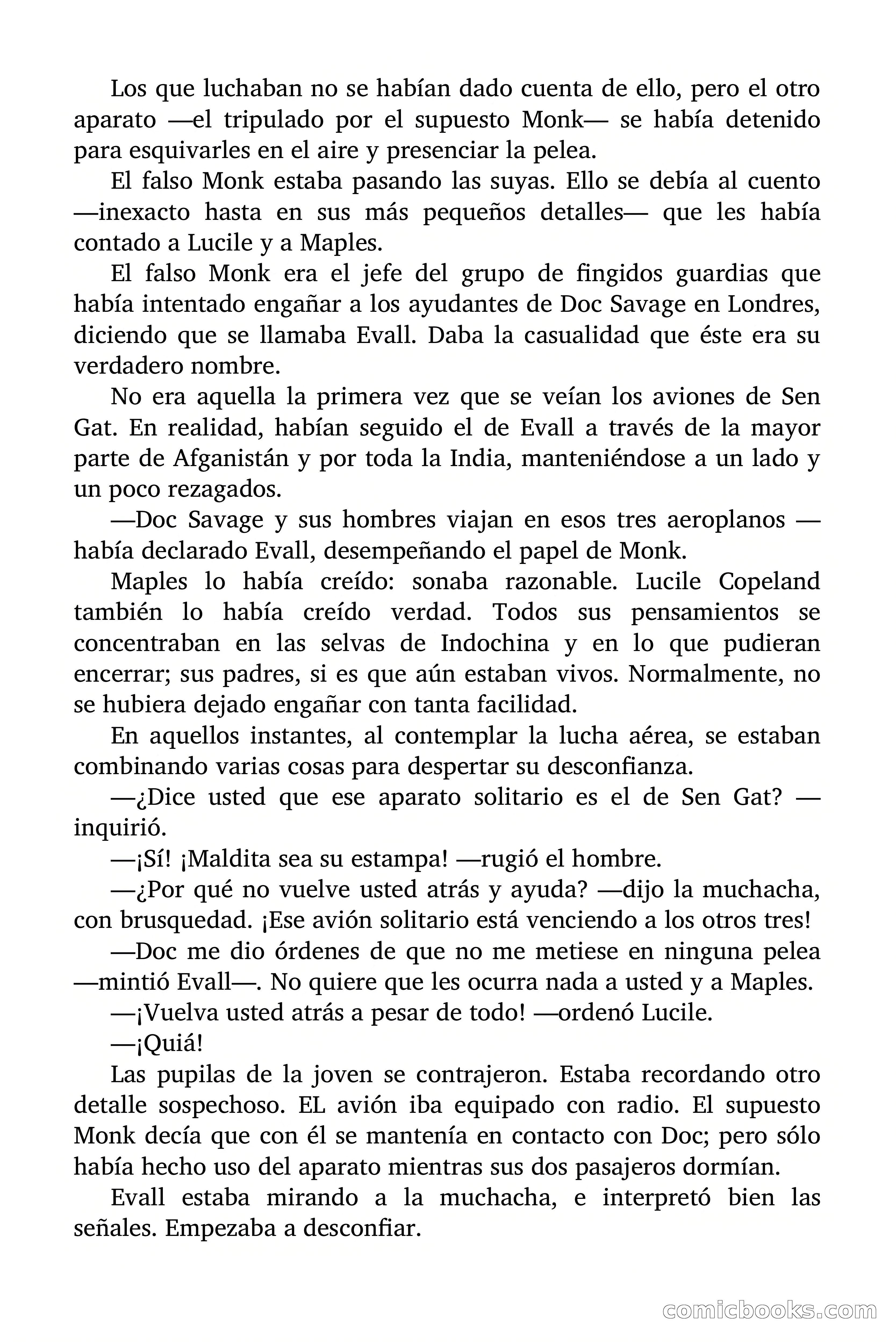 Doc Savage: El hombre de las mil cabezas — page 88 of 179