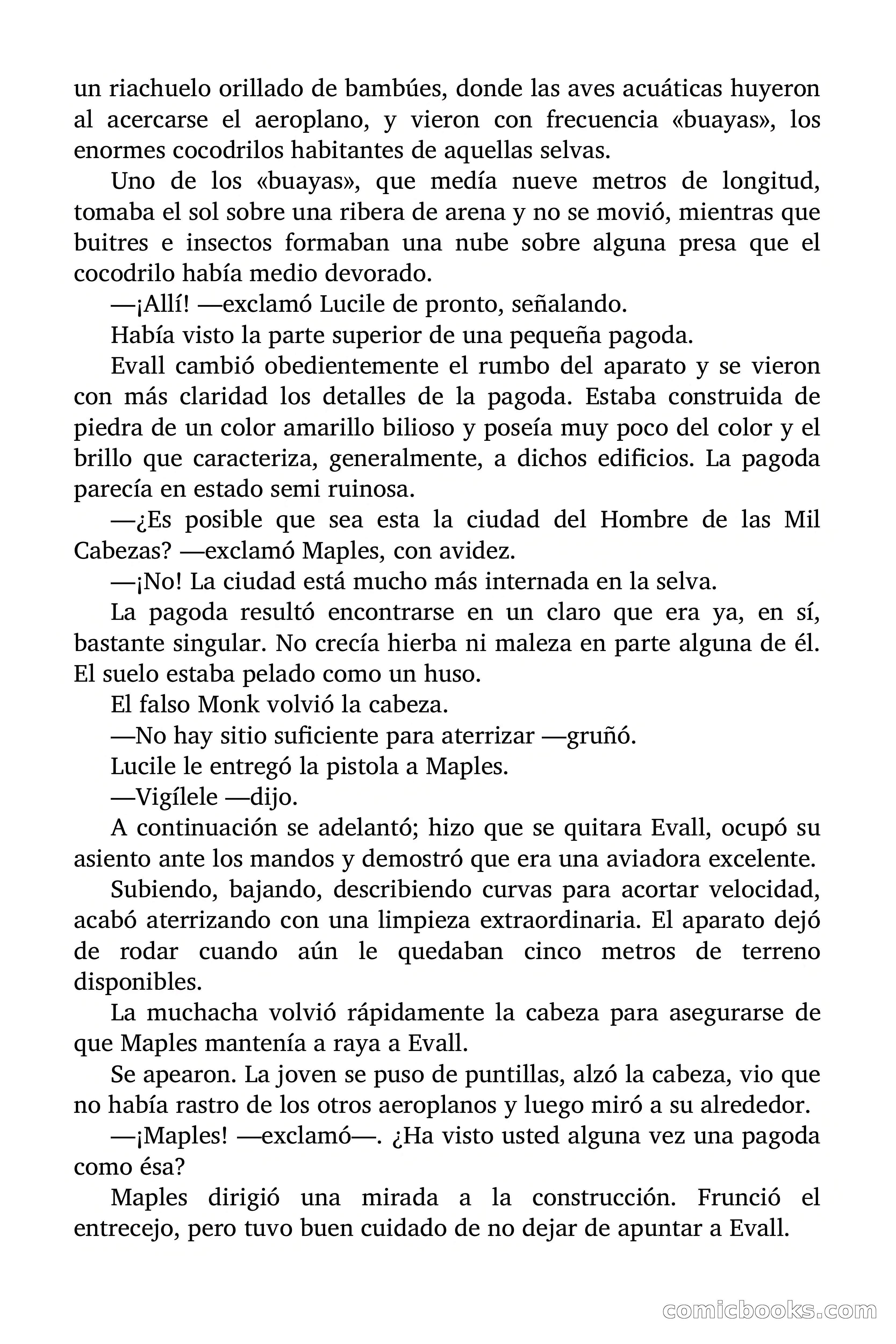 Doc Savage: El hombre de las mil cabezas — page 90 of 179
