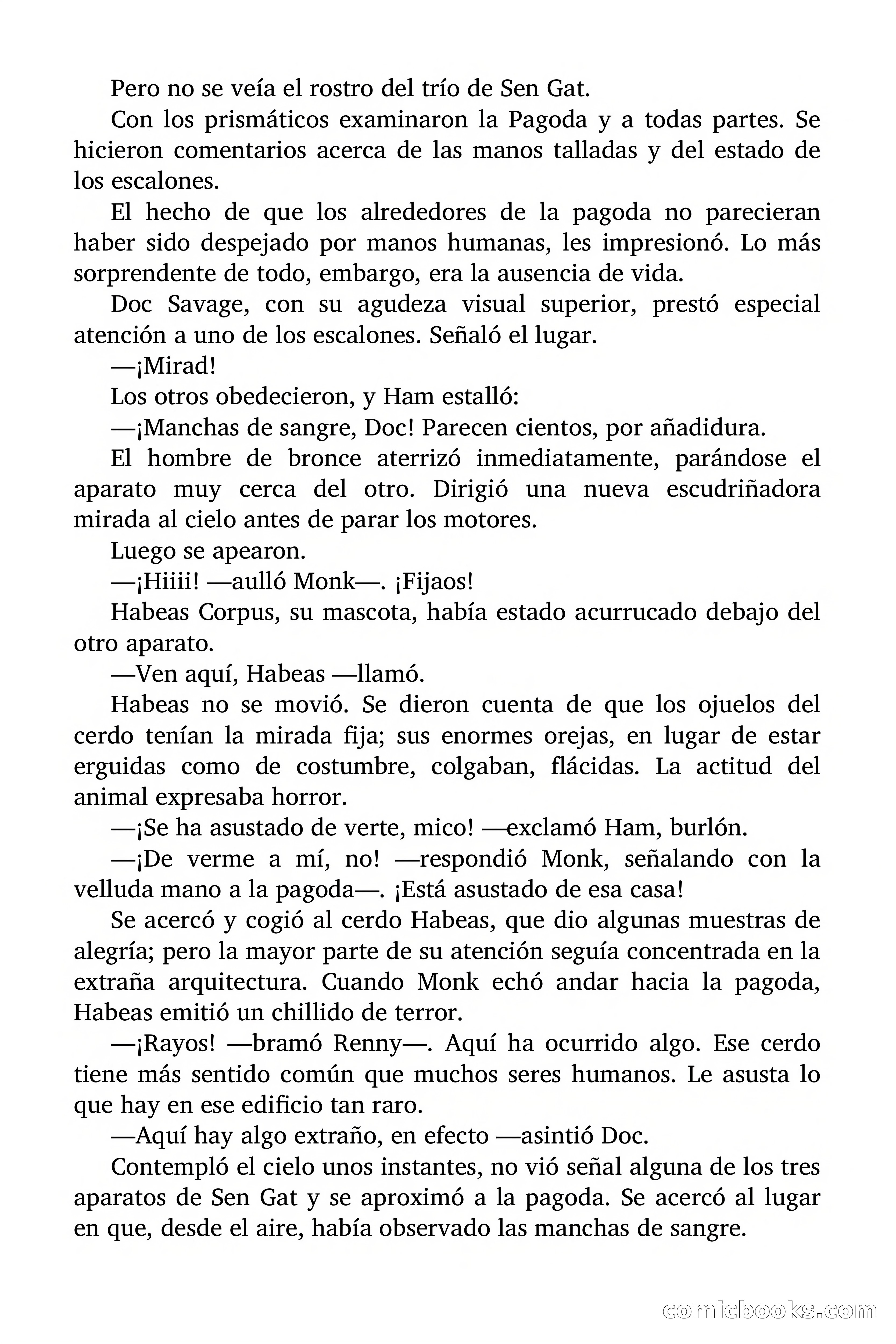 Doc Savage: El hombre de las mil cabezas — page 95 of 179