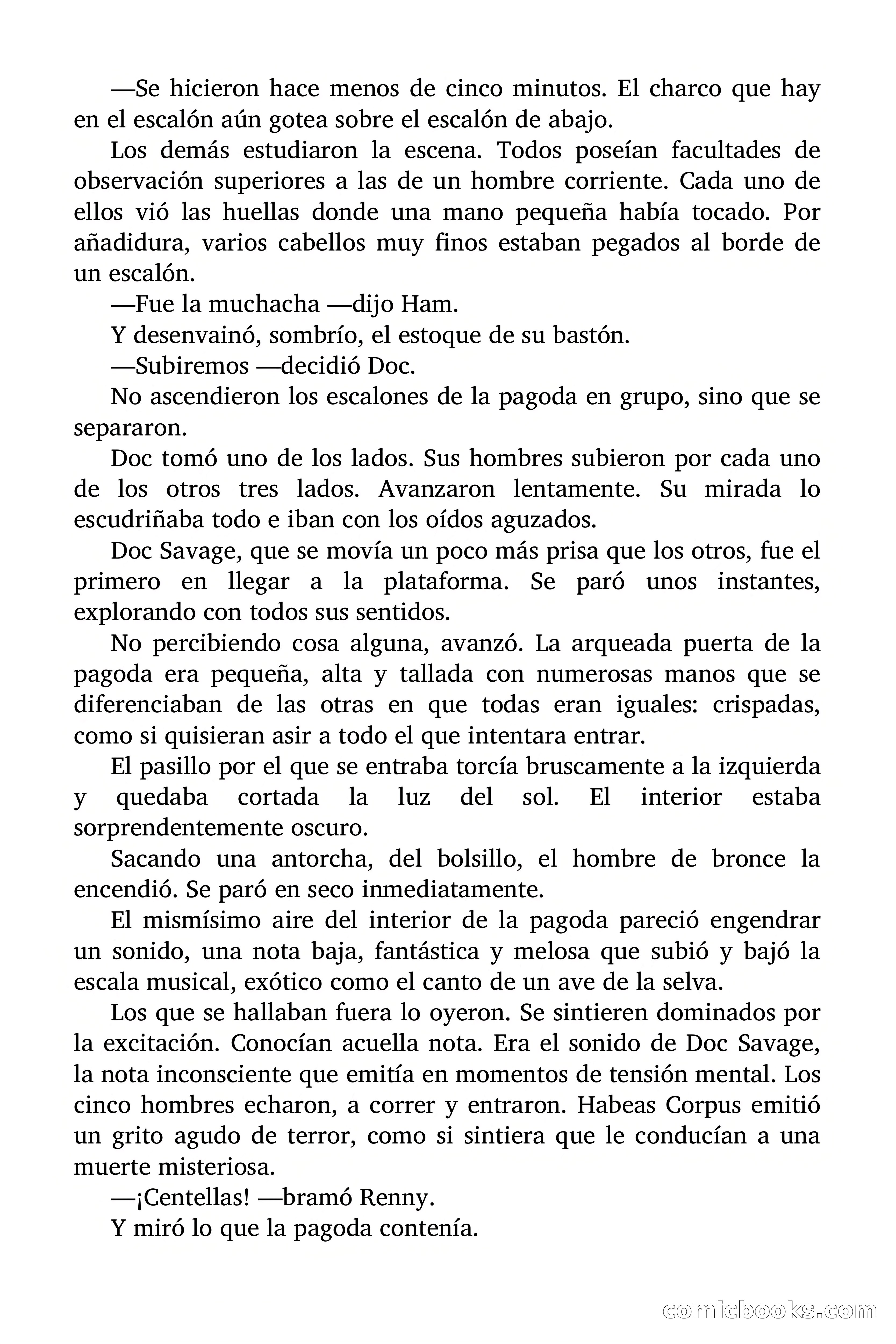 Doc Savage: El hombre de las mil cabezas — page 96 of 179