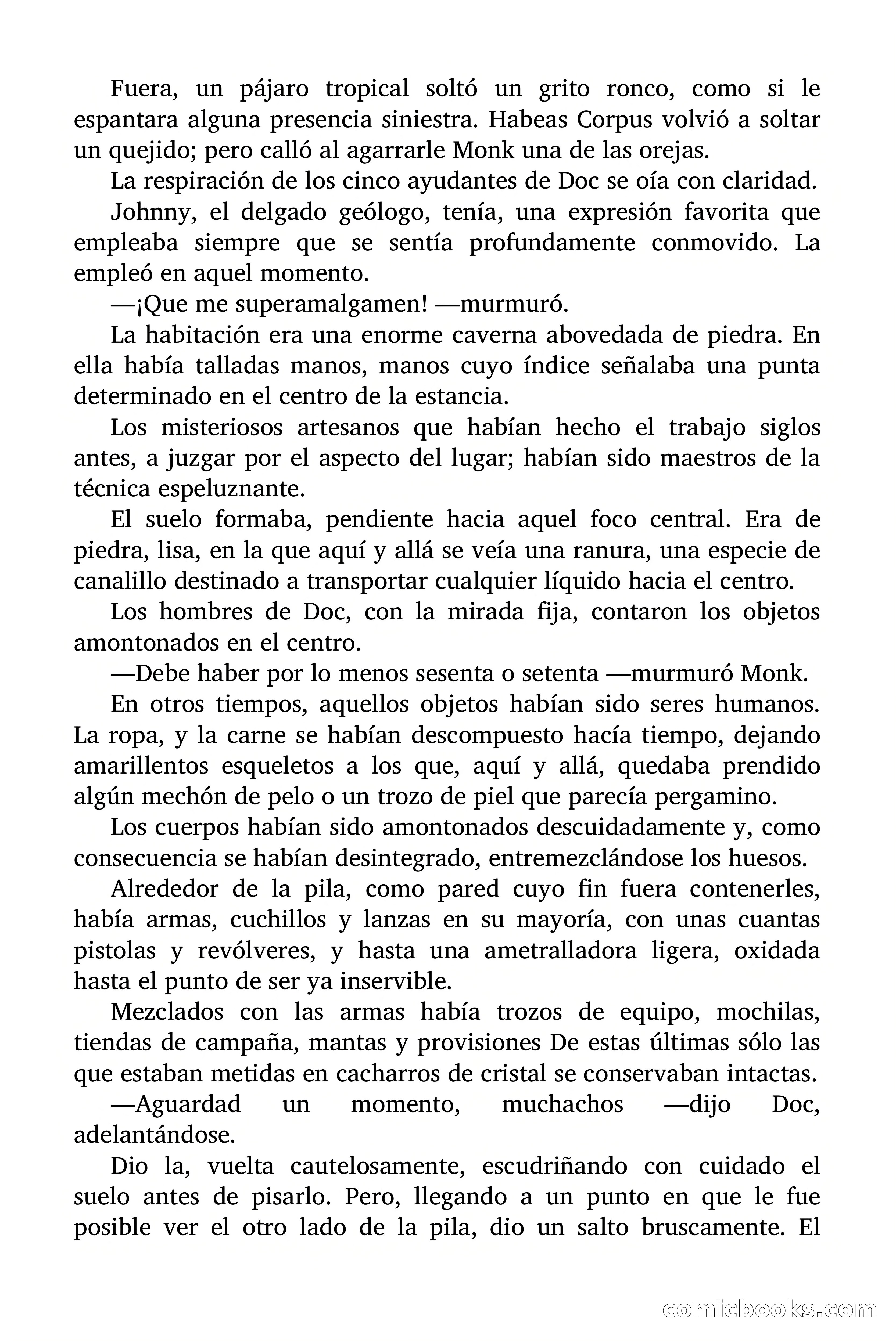 Doc Savage: El hombre de las mil cabezas — page 97 of 179