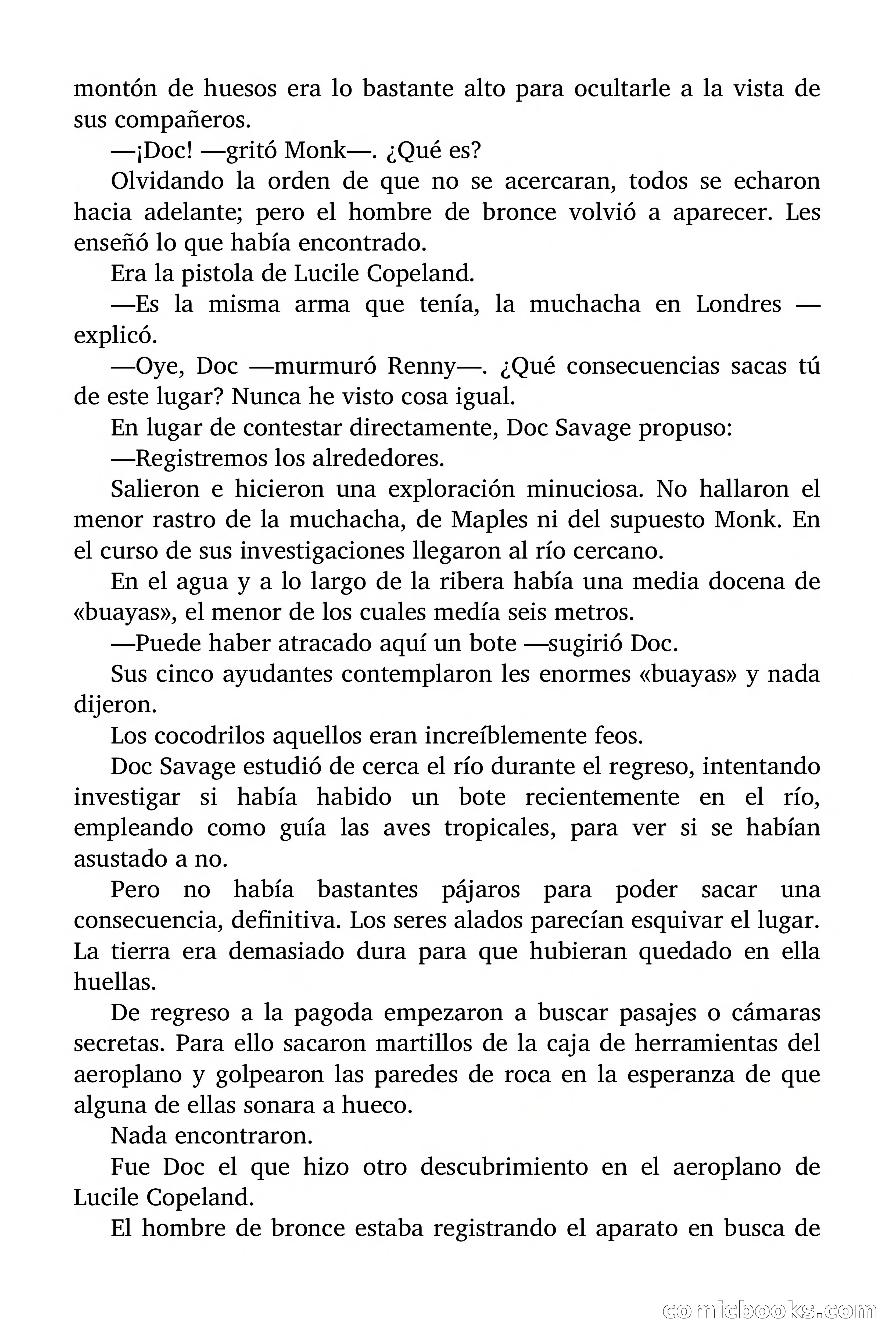Doc Savage: El hombre de las mil cabezas — page 98 of 179